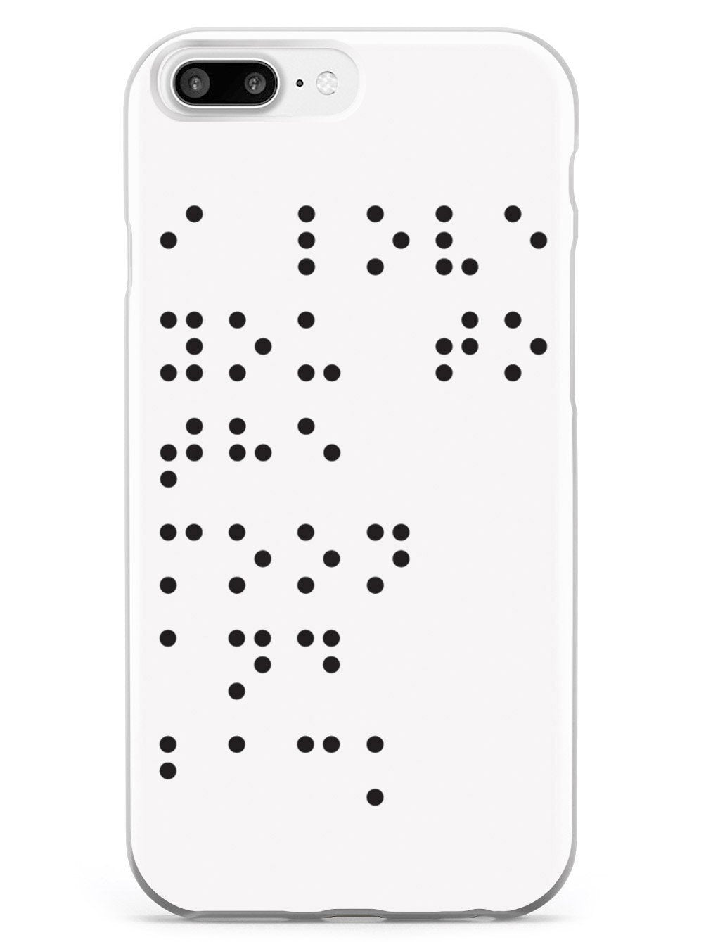 I Love You To The Moon and Back - Braille - White Case