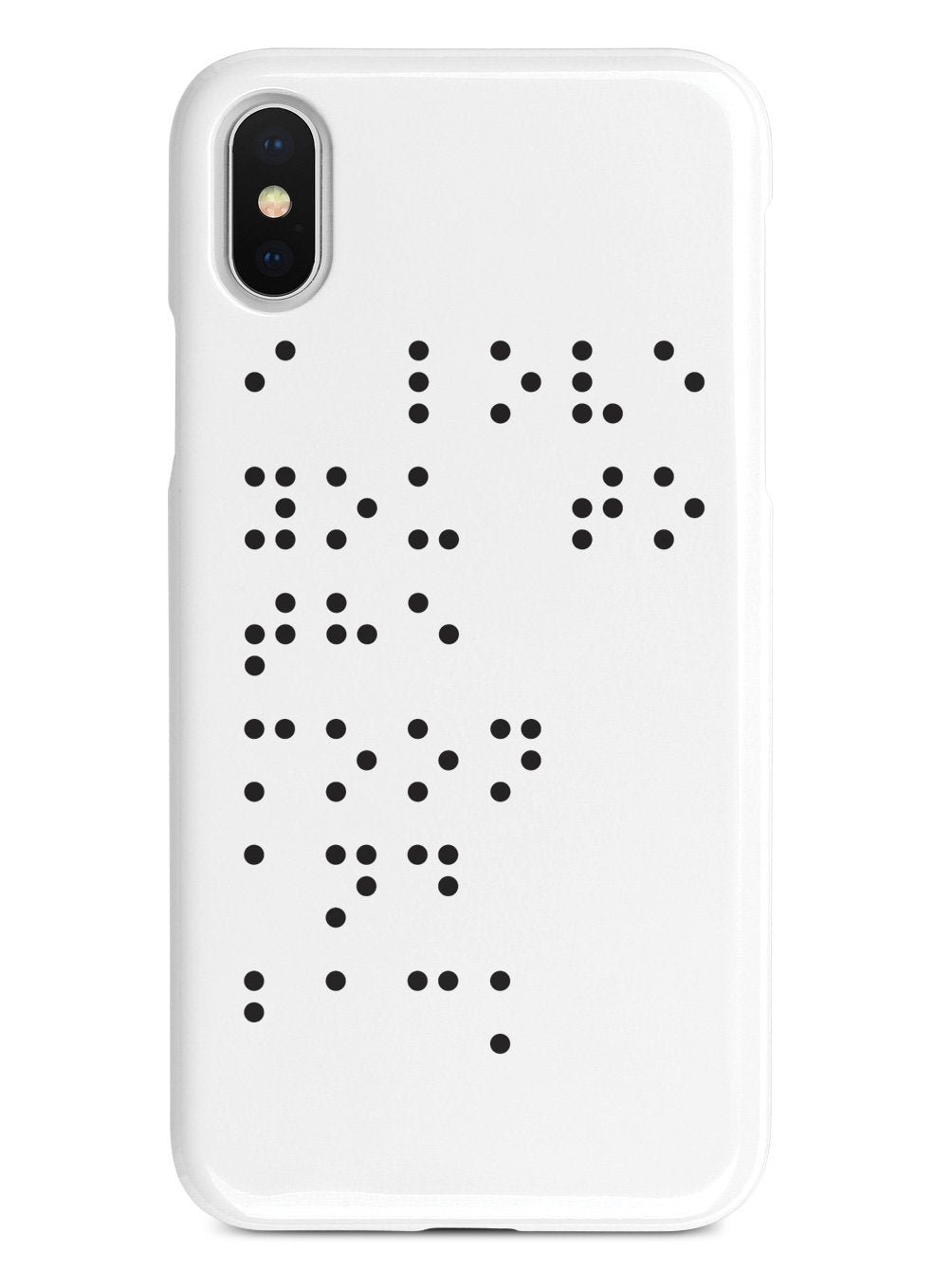 I Love You To The Moon and Back - Braille - White Case