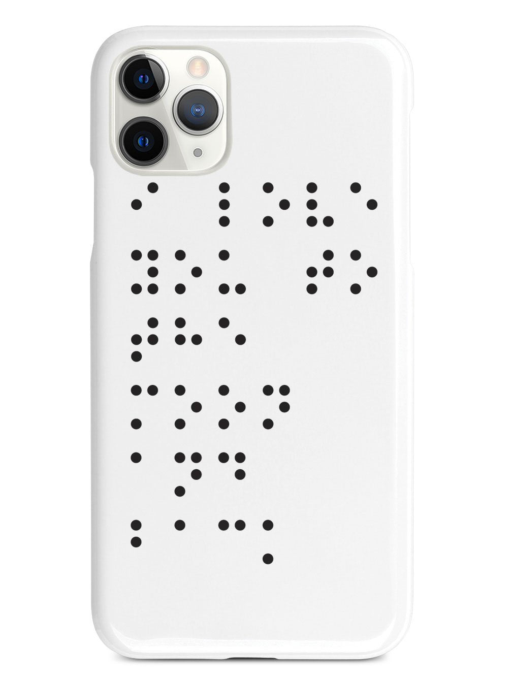 I Love You To The Moon and Back - Braille - White Case