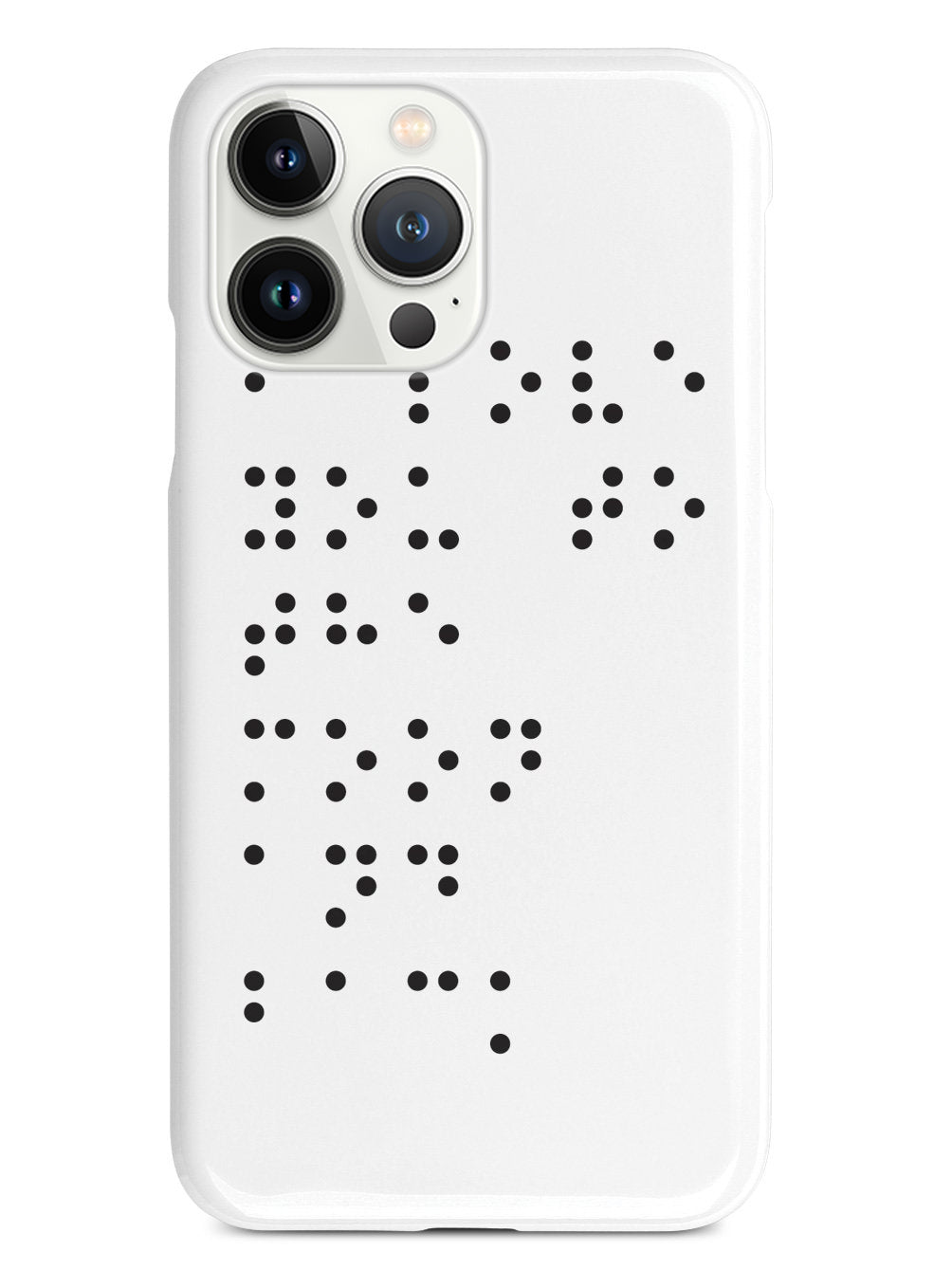 I Love You To The Moon and Back - Braille - White Case