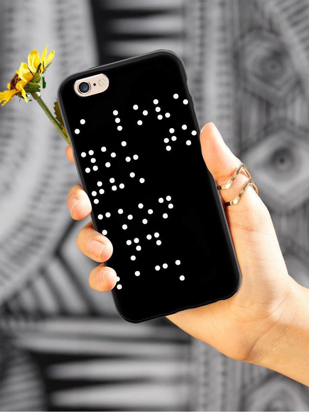 I Love You To The Moon and Back Braille Black Case Inspired