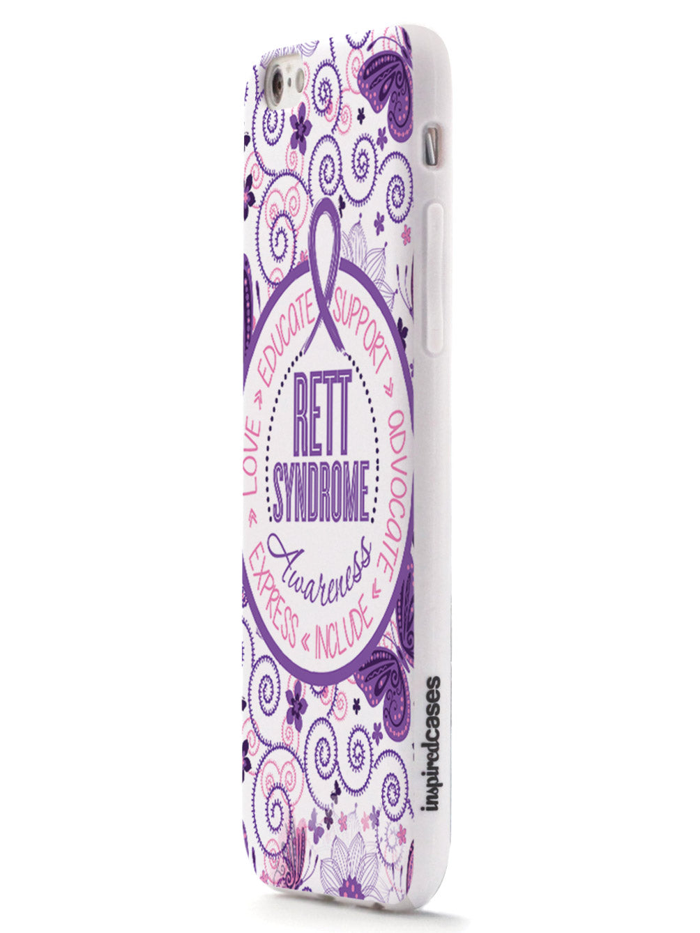 Rett Syndrome Awareness - Butterfly Pattern Case