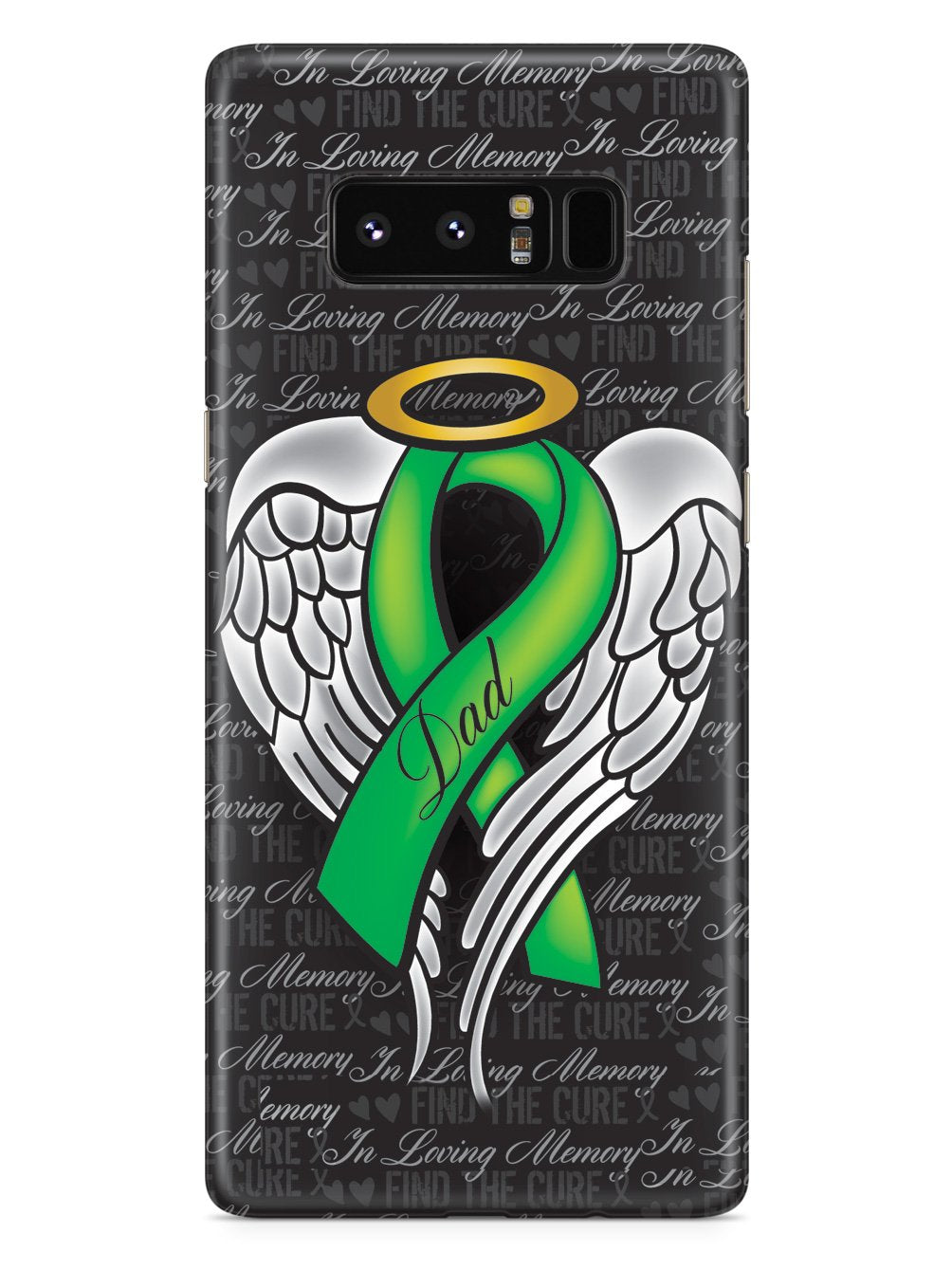 In Loving Memory of My Dad - Green Ribbon Case