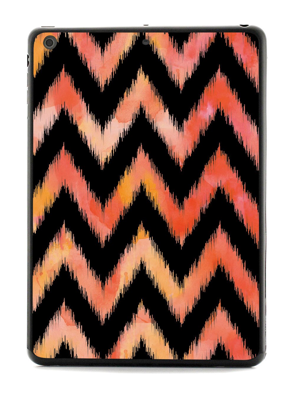 Orange and Black Fuzzy Chevron Case