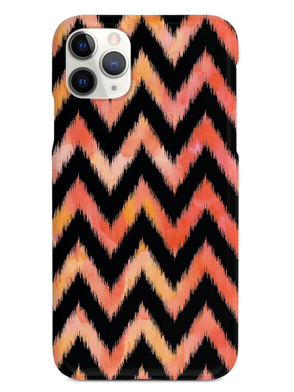 Orange and Black Fuzzy Chevron Case