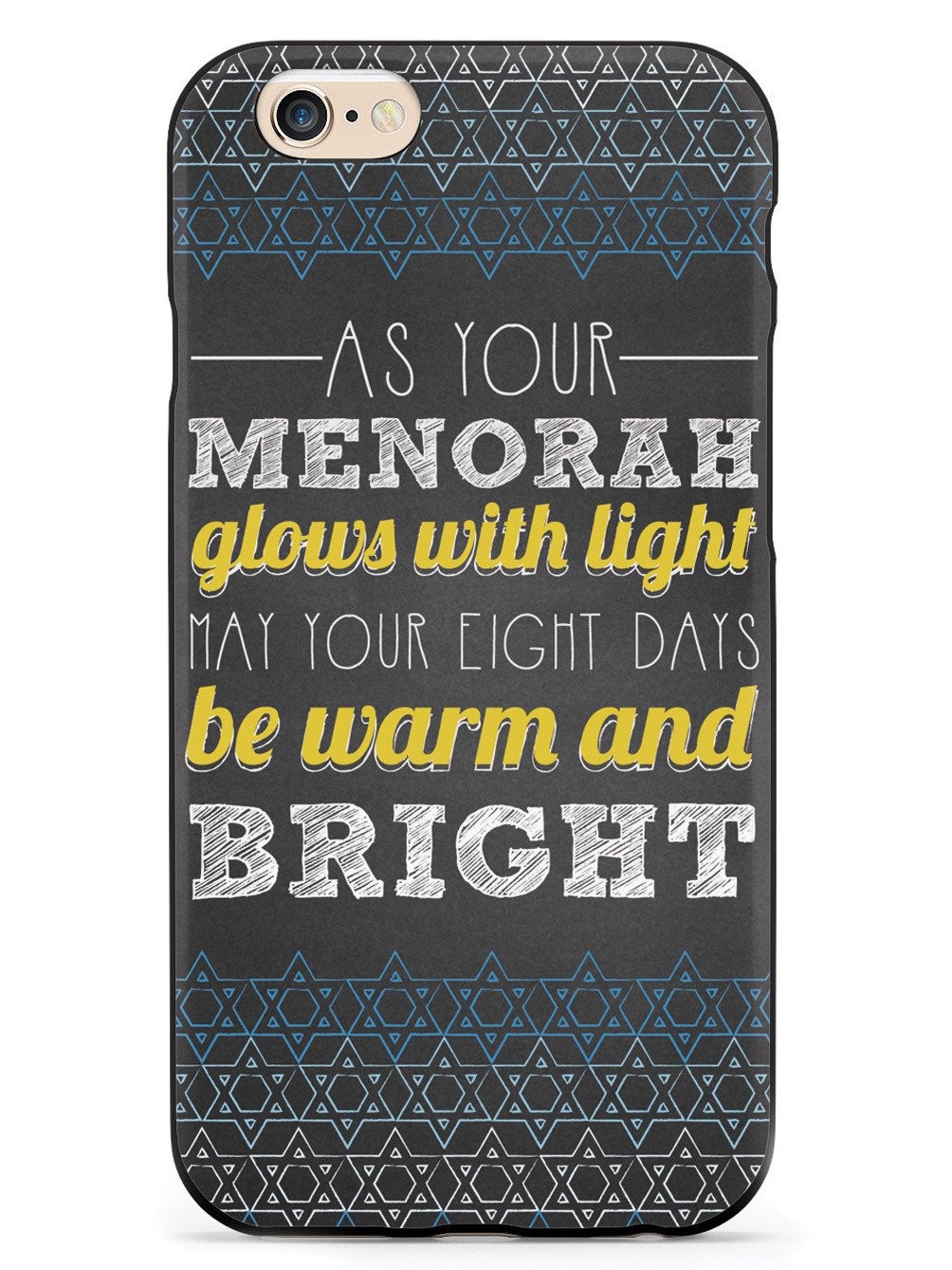 May Your Eight Days Be Warm and Bright - Hanukkah Case