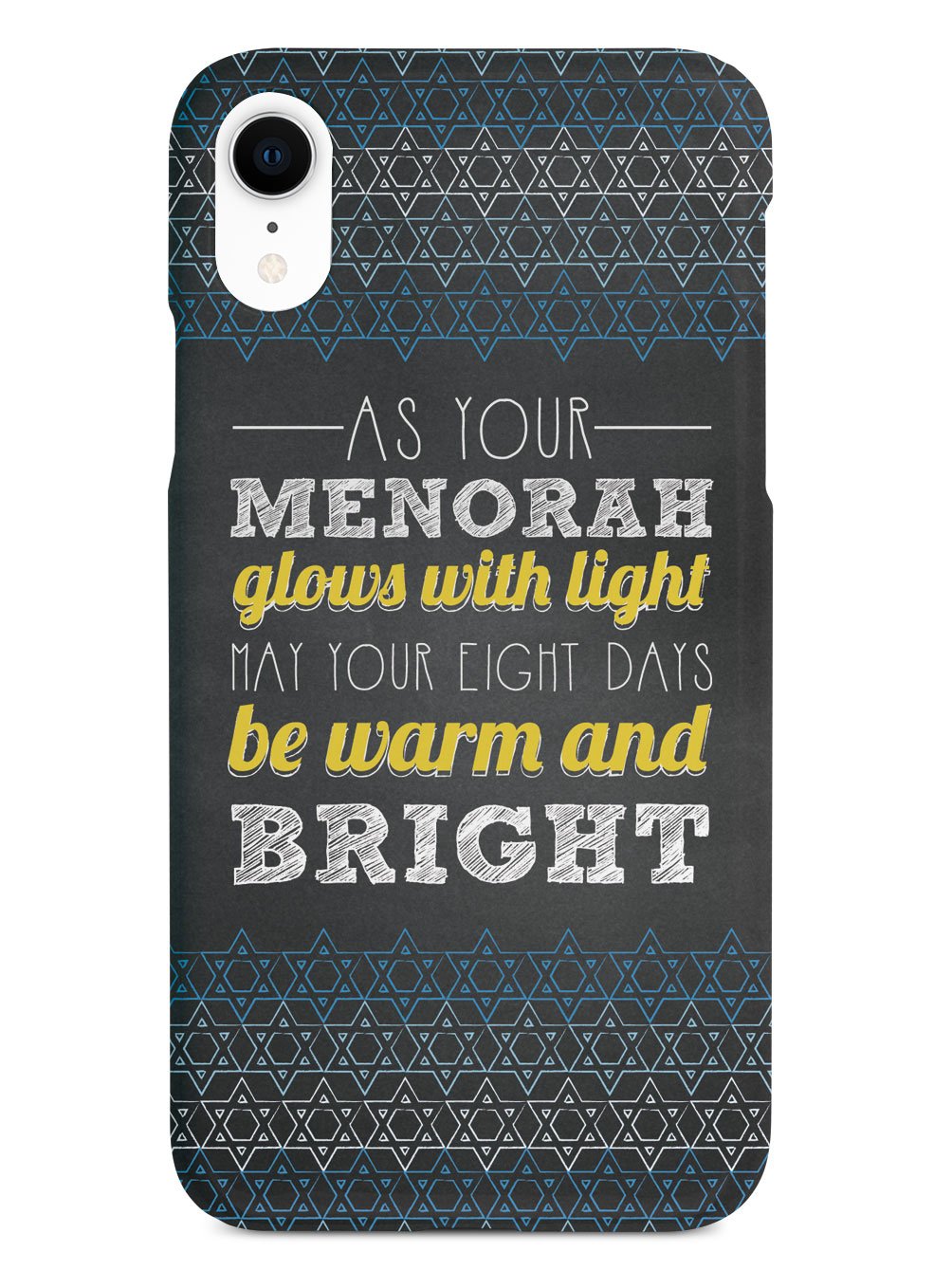 May Your Eight Days Be Warm and Bright - Hanukkah Case