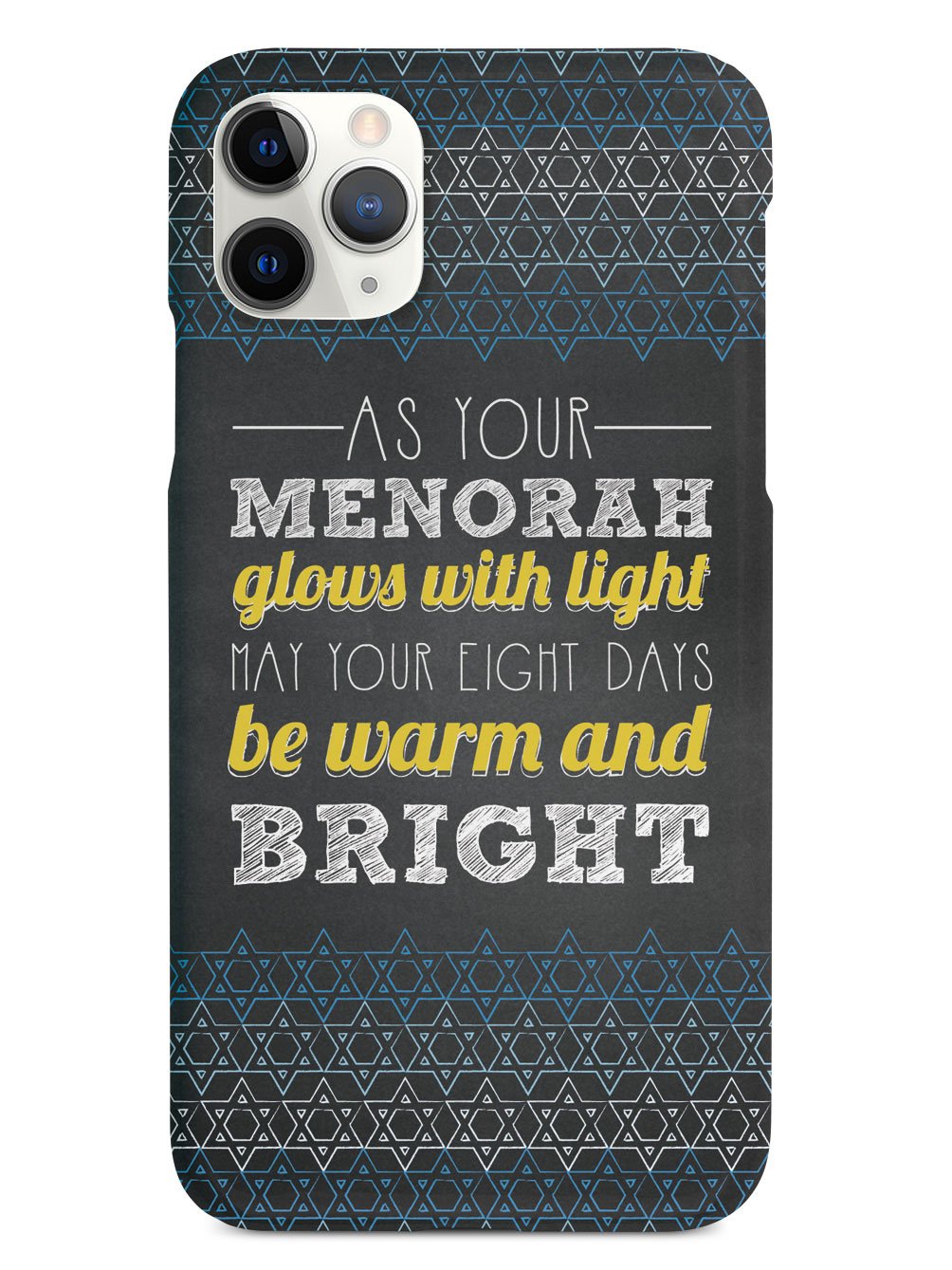 May Your Eight Days Be Warm and Bright - Hanukkah Case