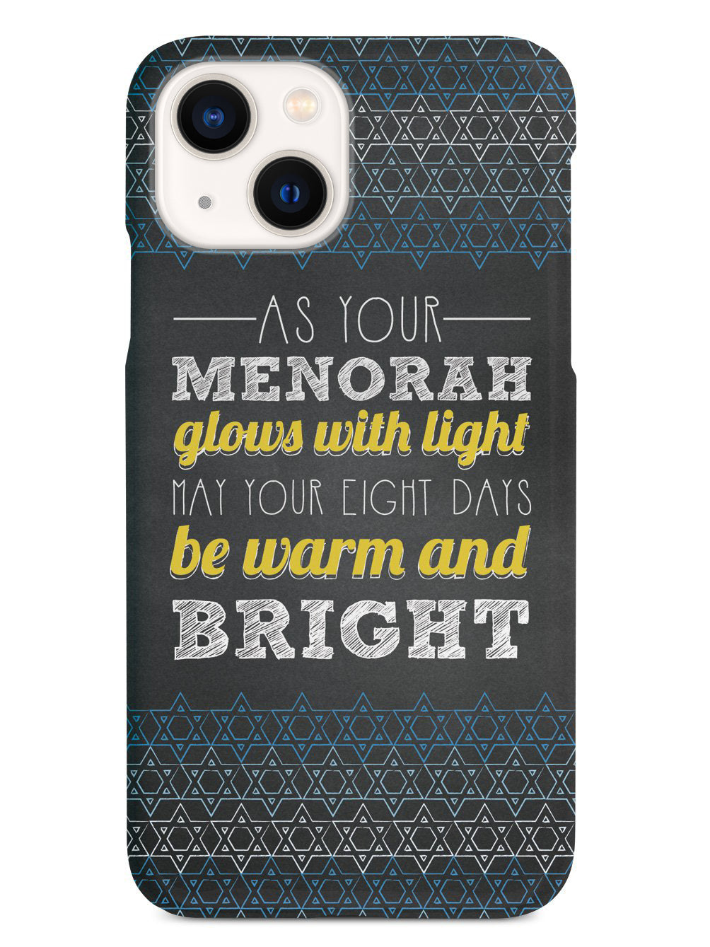 May Your Eight Days Be Warm and Bright - Hanukkah Case