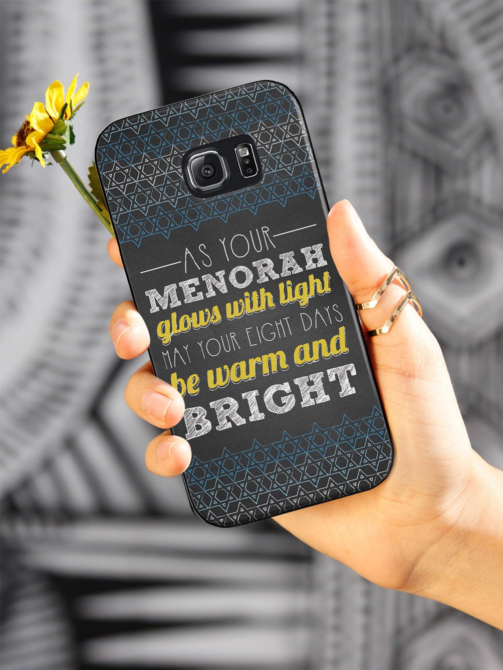 May Your Eight Days Be Warm and Bright - Hanukkah Case