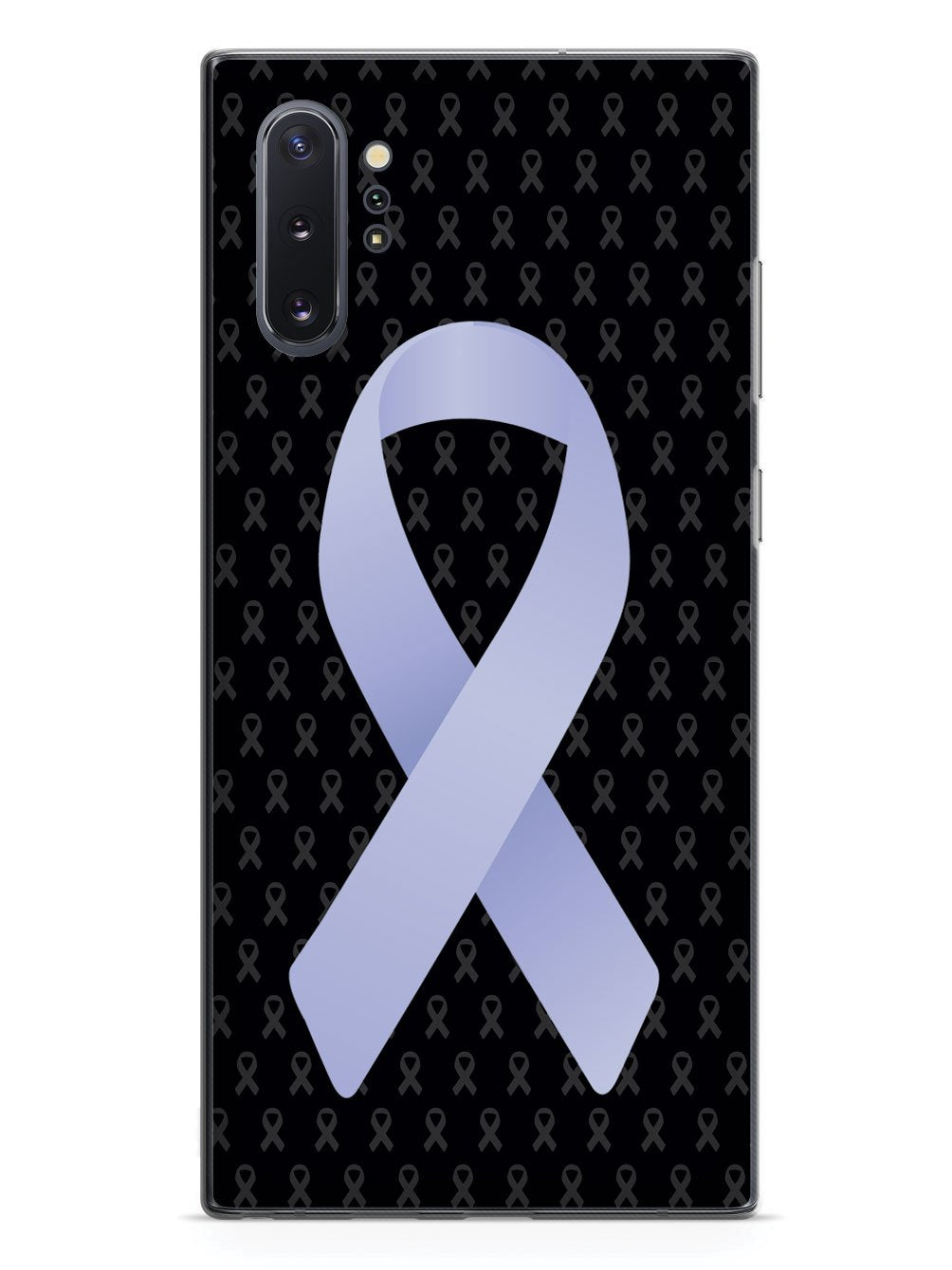 Periwinkle Awareness Ribbon - Black Case