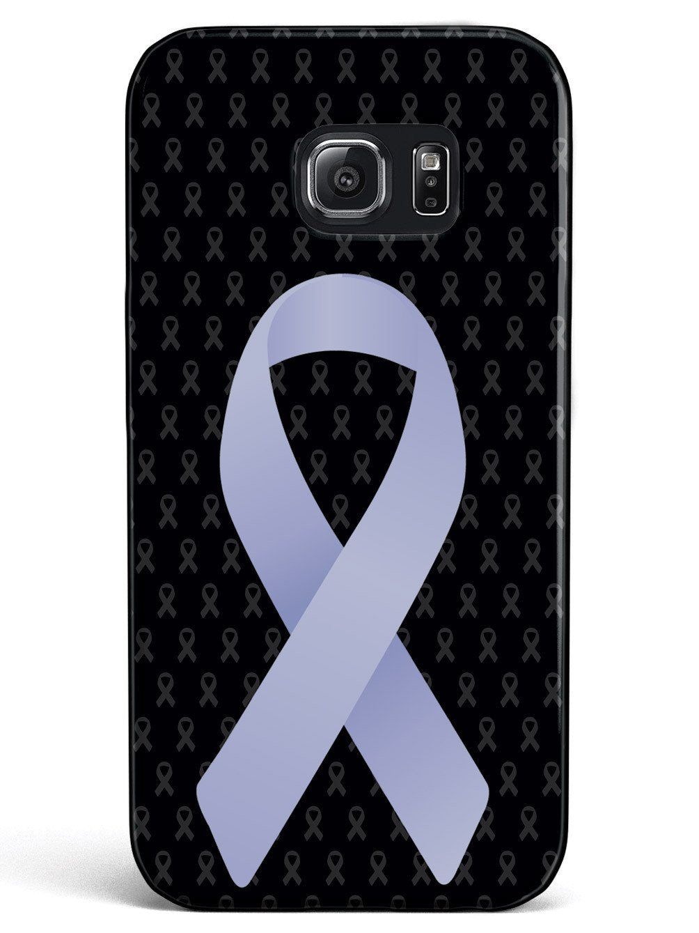 Periwinkle Awareness Ribbon - Black Case