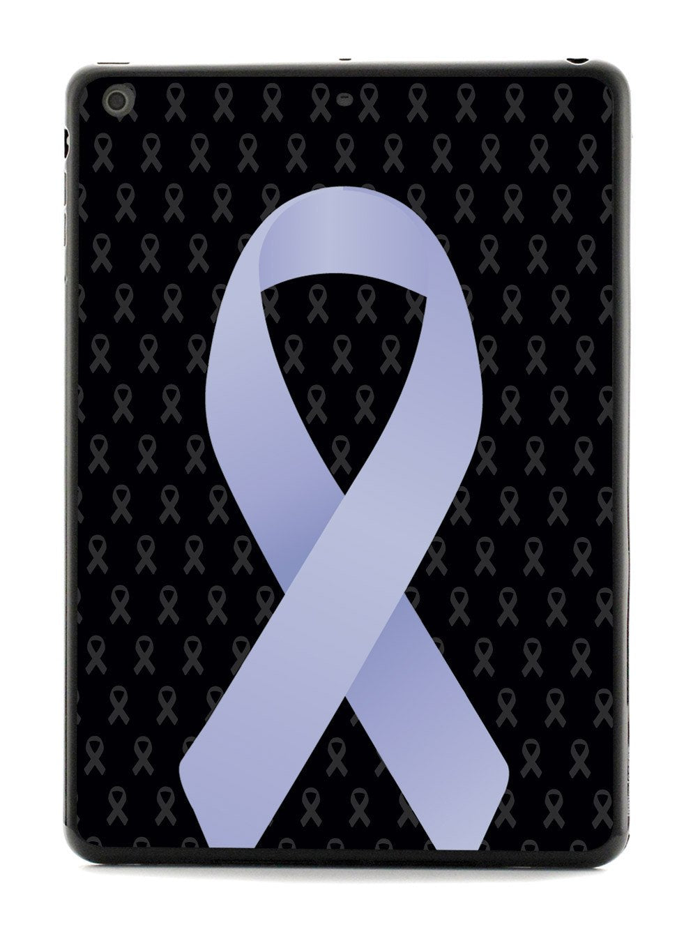 Periwinkle Awareness Ribbon - Black Case