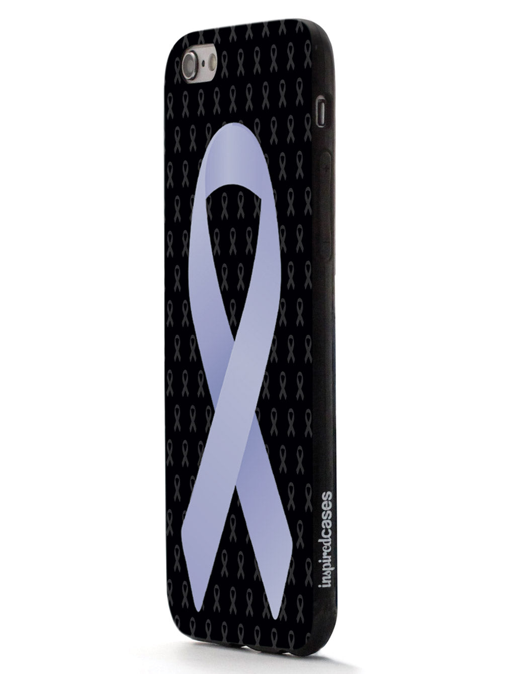 Periwinkle Awareness Ribbon - Black Case