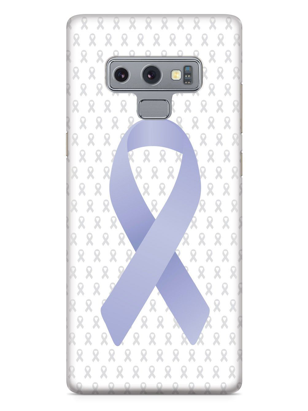 Periwinkle Awareness Ribbon - White Case