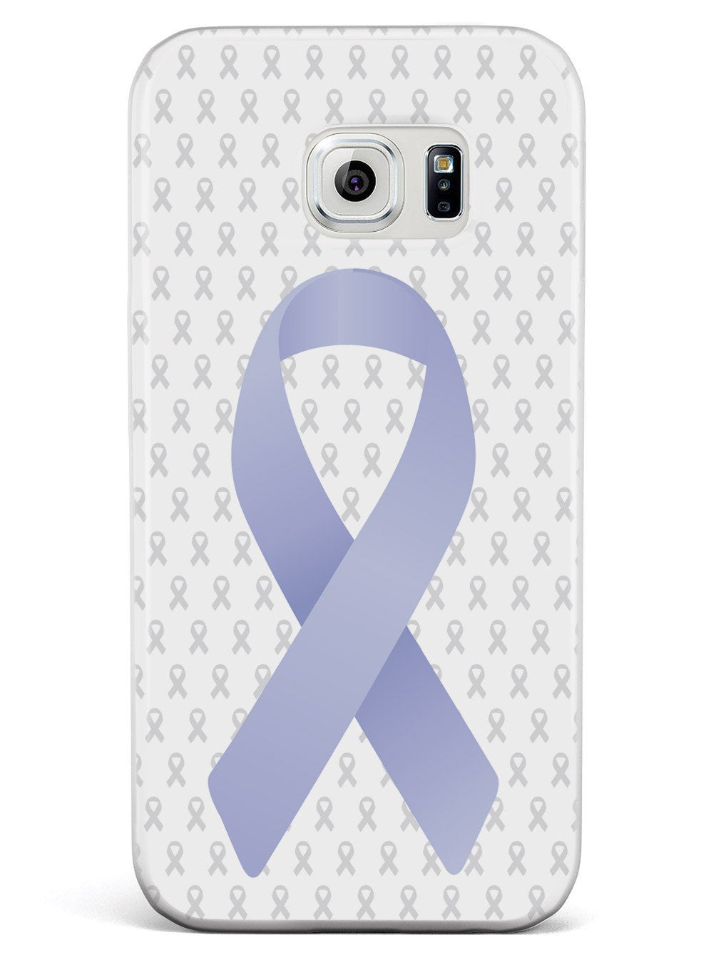 Periwinkle Awareness Ribbon - White Case