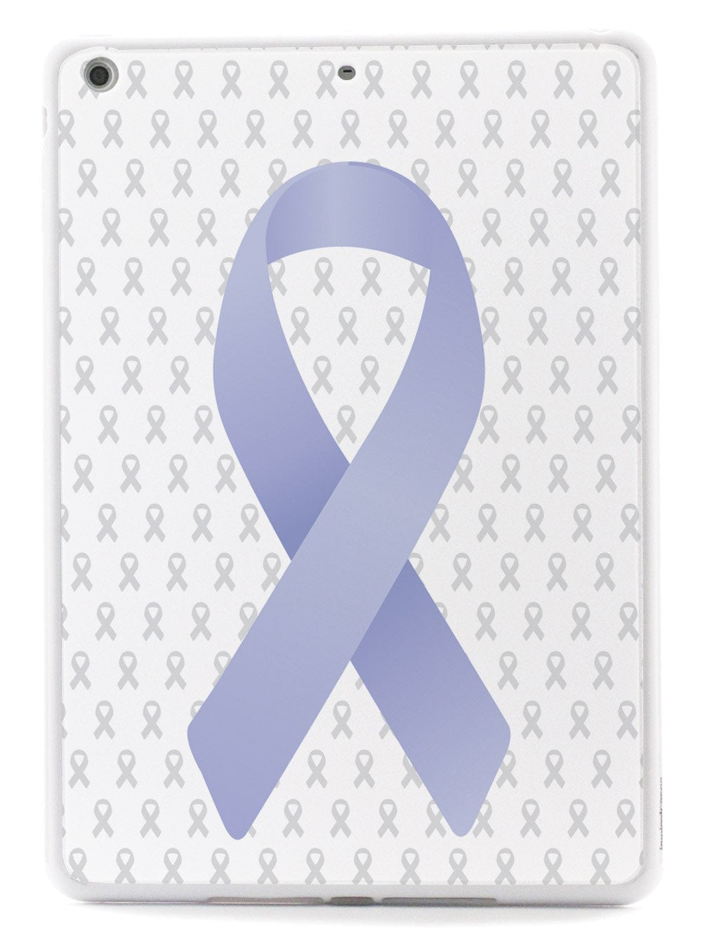 Periwinkle Awareness Ribbon - White Case