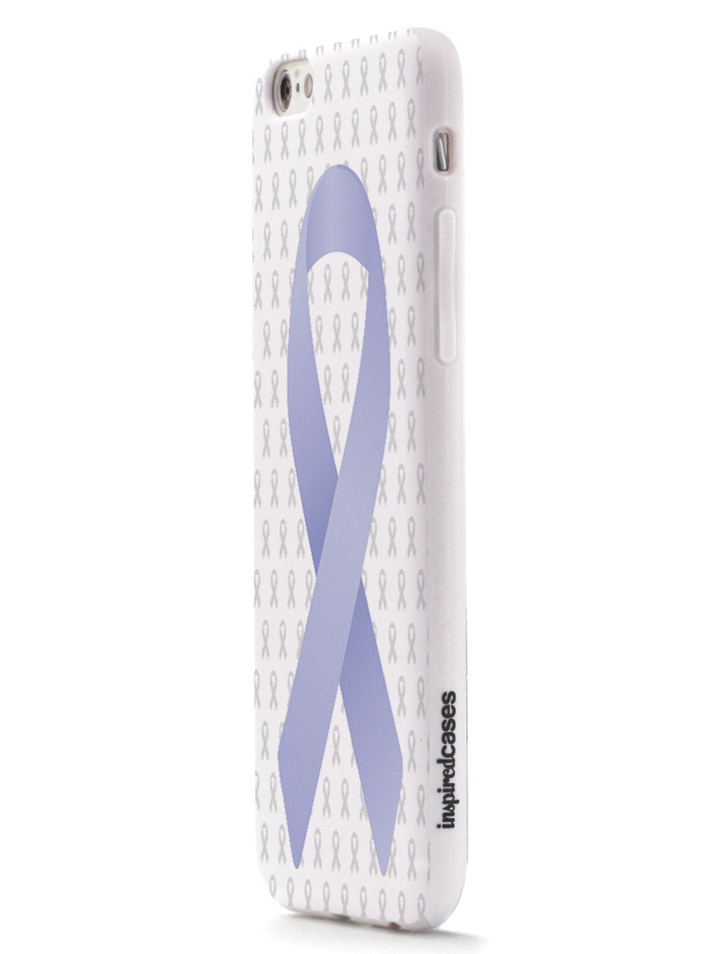 Periwinkle Awareness Ribbon - White Case