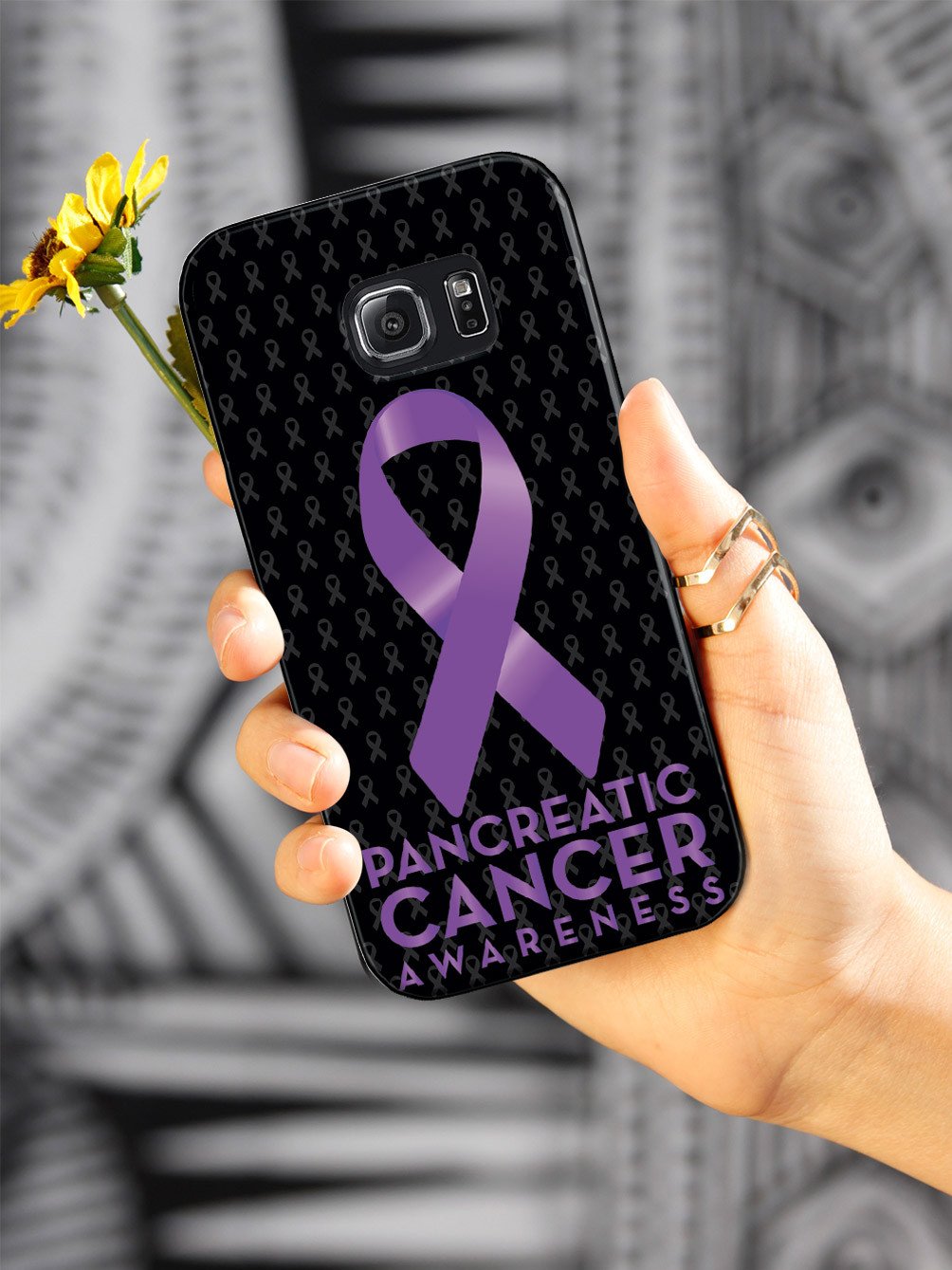 Pancreatic Cancer Awareness - Black Case