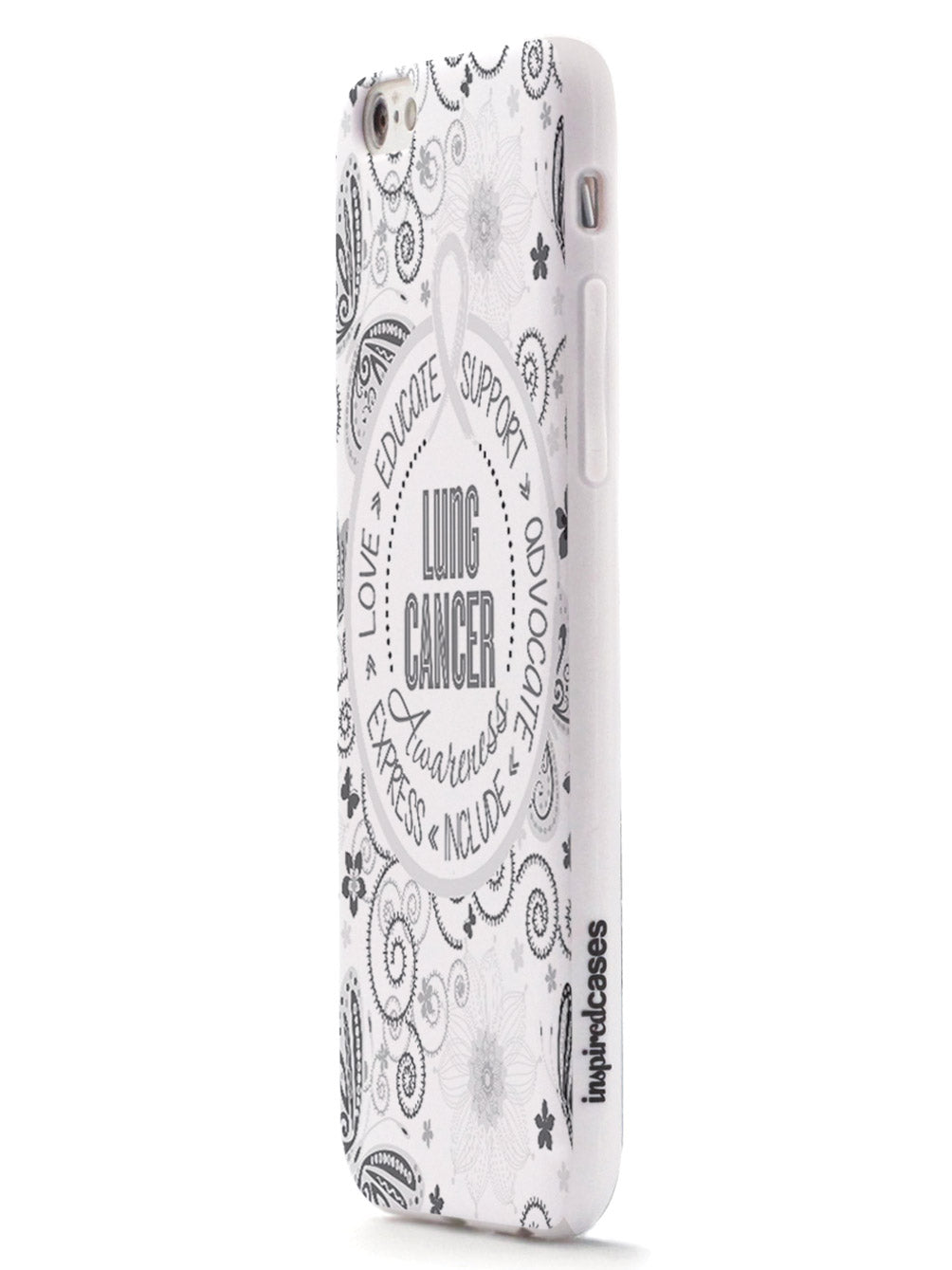 Lung Cancer - Butterfly Pattern Case