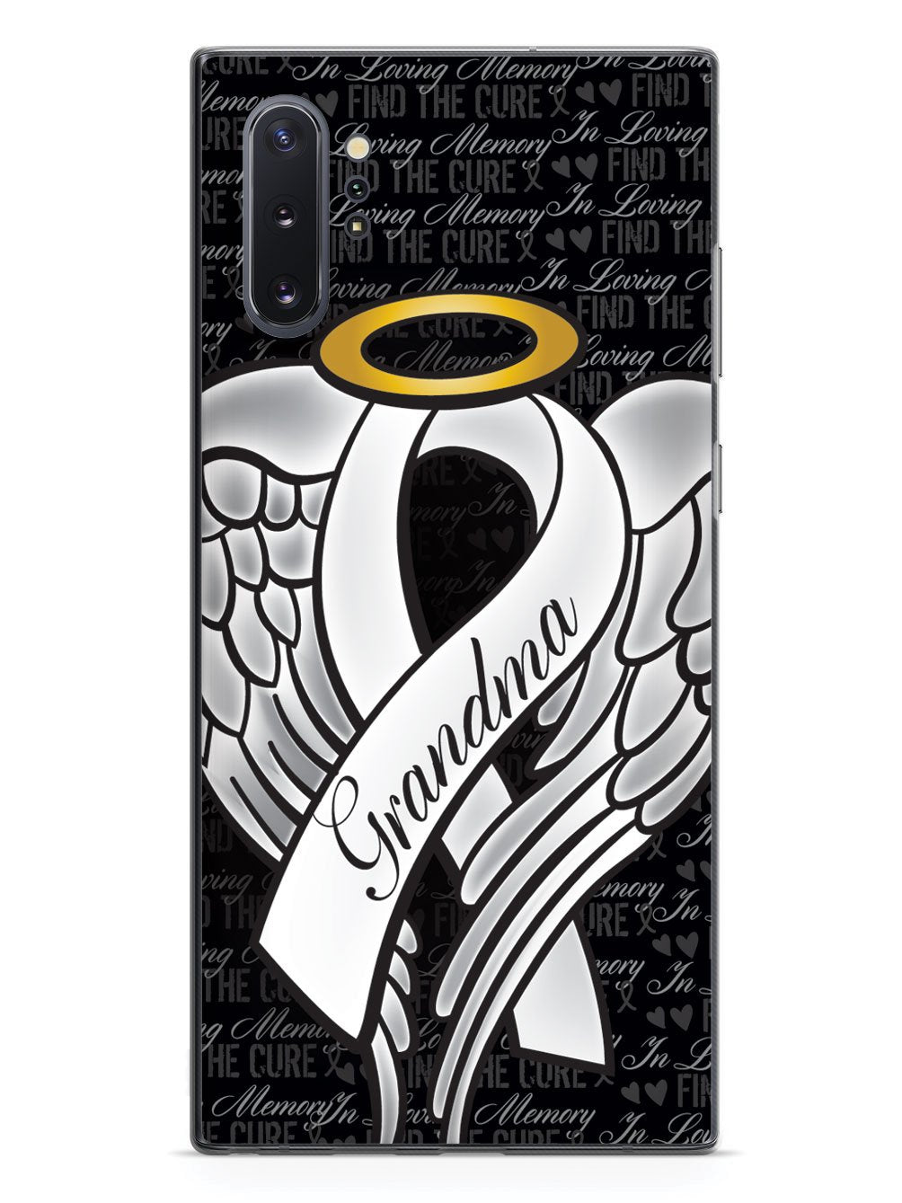 In Loving Memory of My Grandma - White Ribbon Case