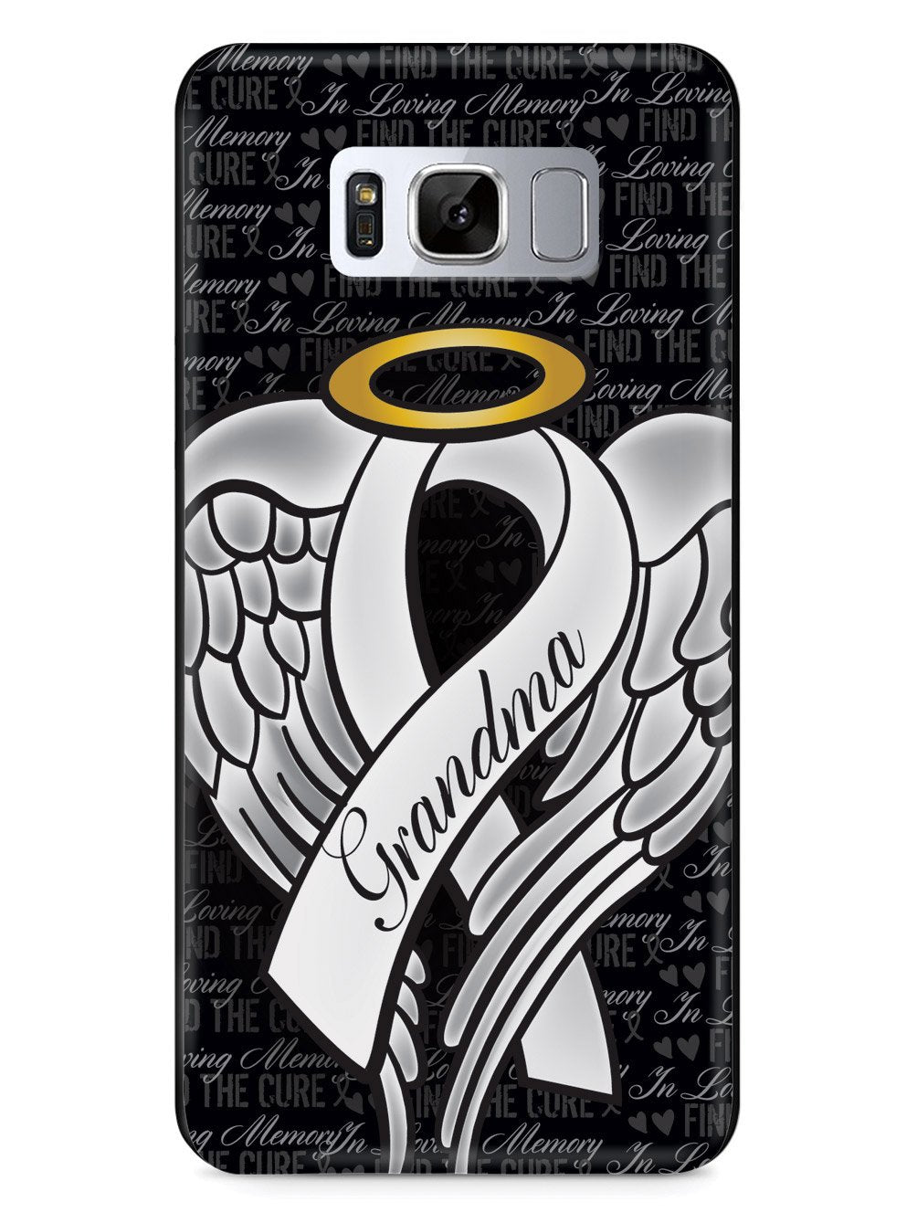 In Loving Memory of My Grandma - White Ribbon Case
