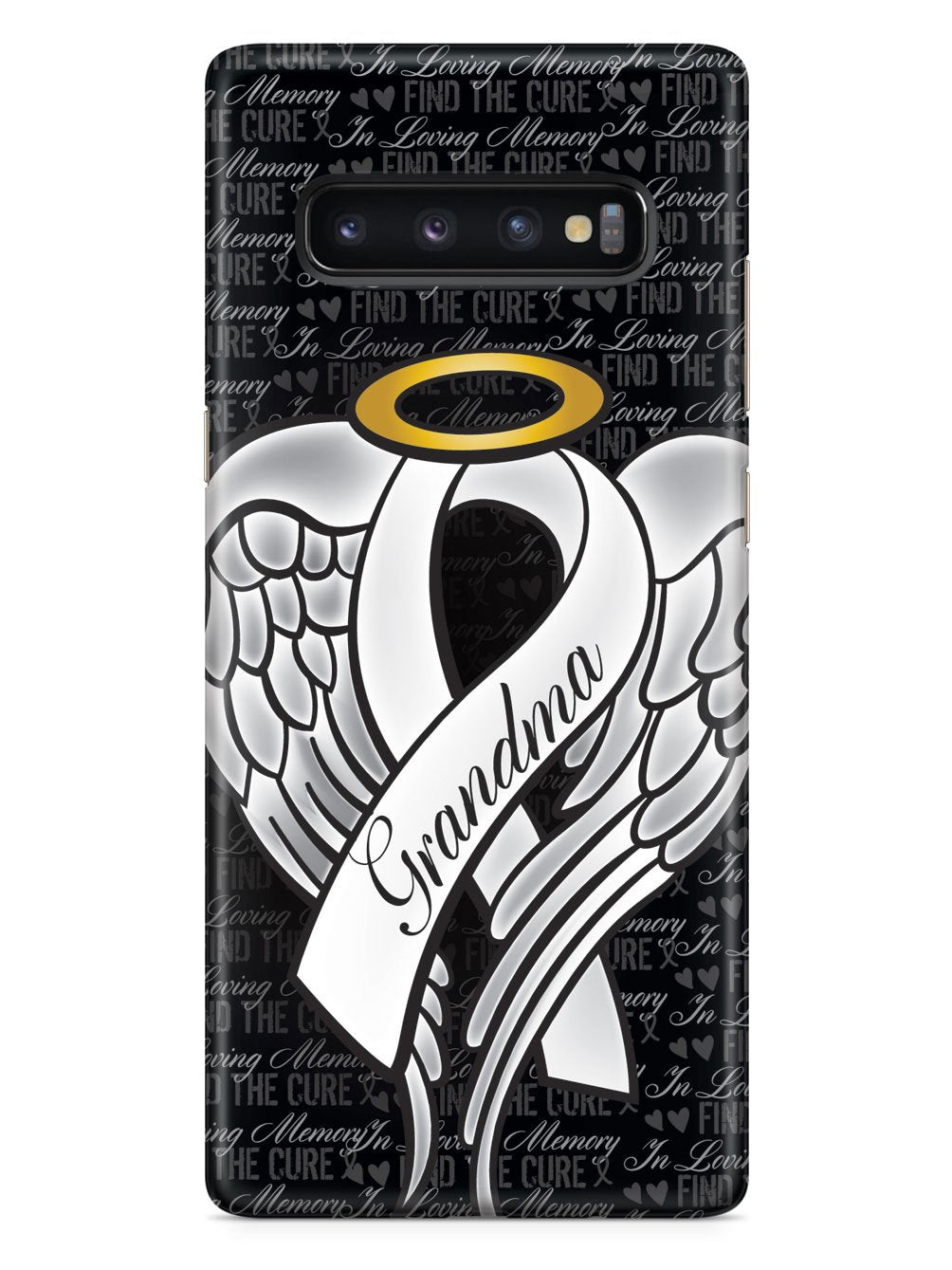 In Loving Memory of My Grandma - White Ribbon Case