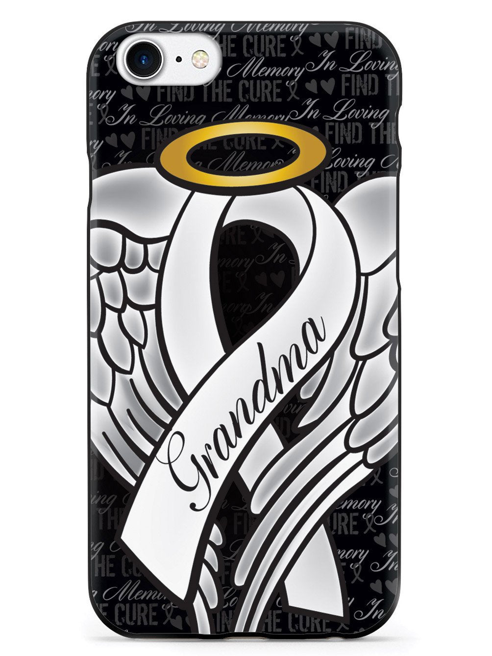 In Loving Memory of My Grandma - White Ribbon Case