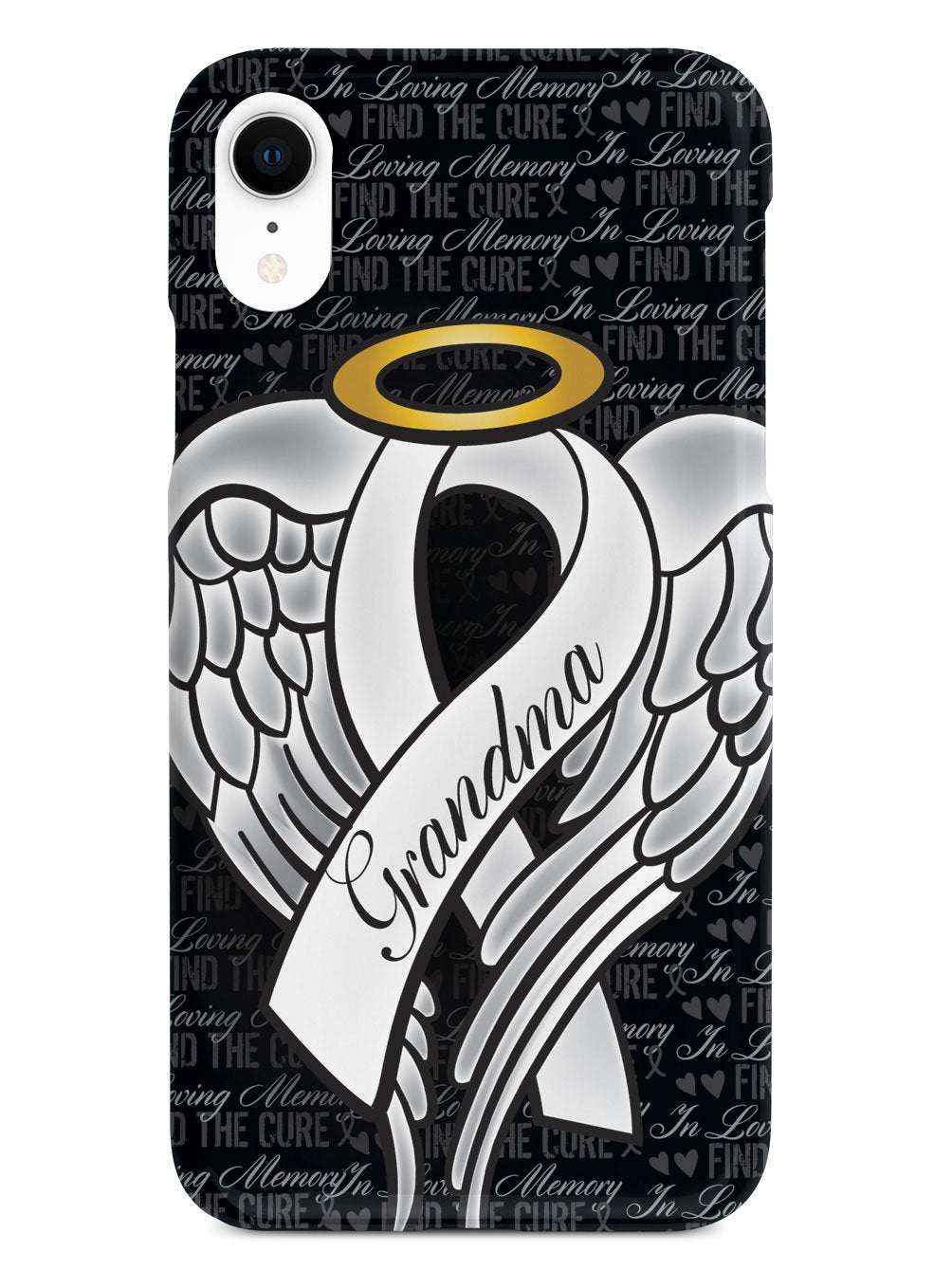 In Loving Memory of My Grandma - White Ribbon Case