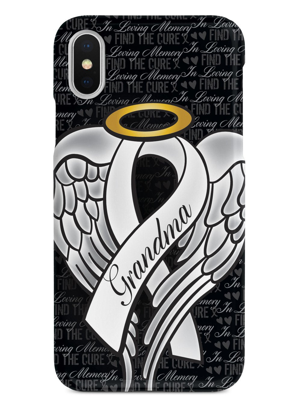 In Loving Memory of My Grandma - White Ribbon Case