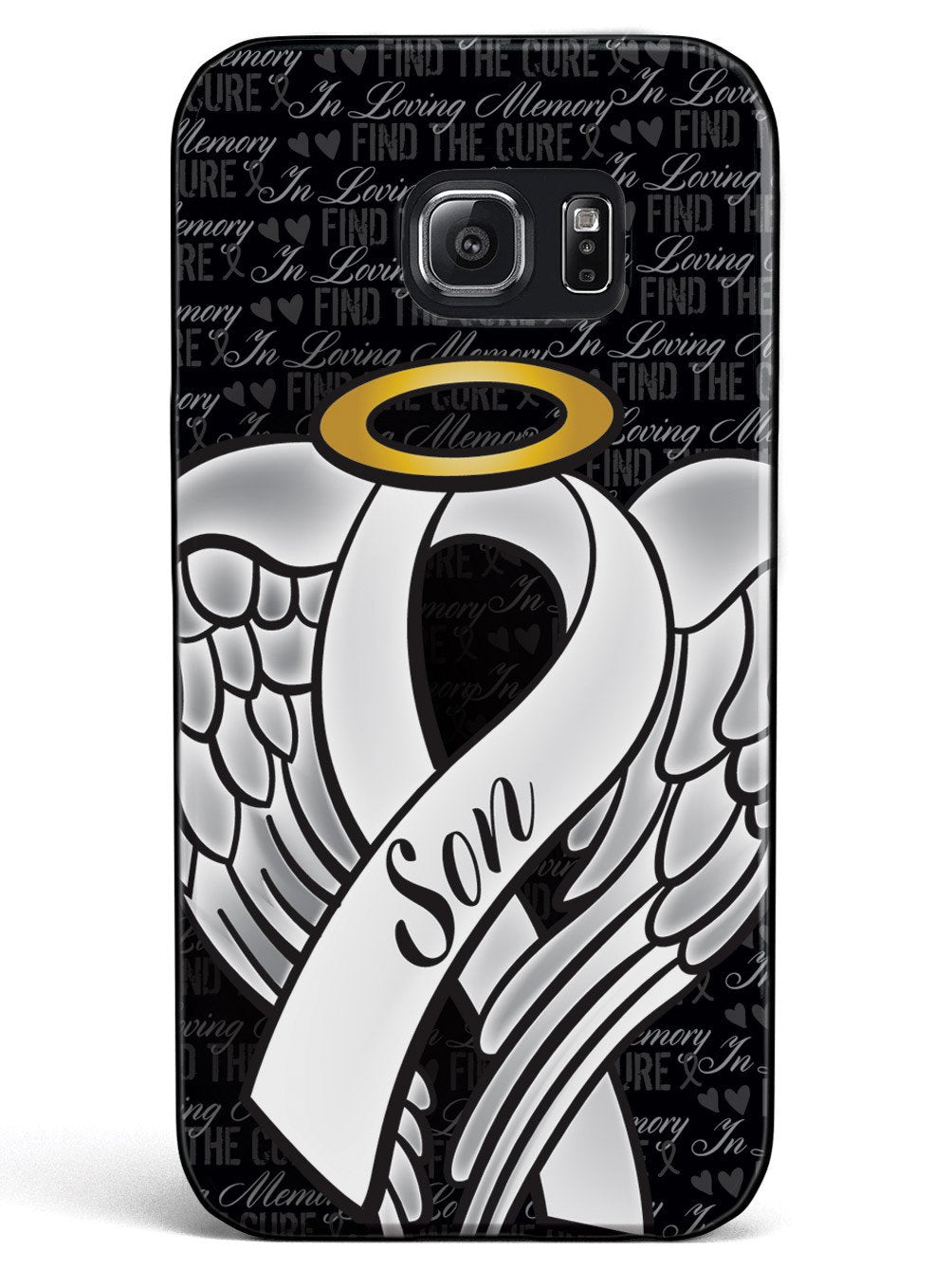 In Loving Memory of My Son - White Ribbon Case