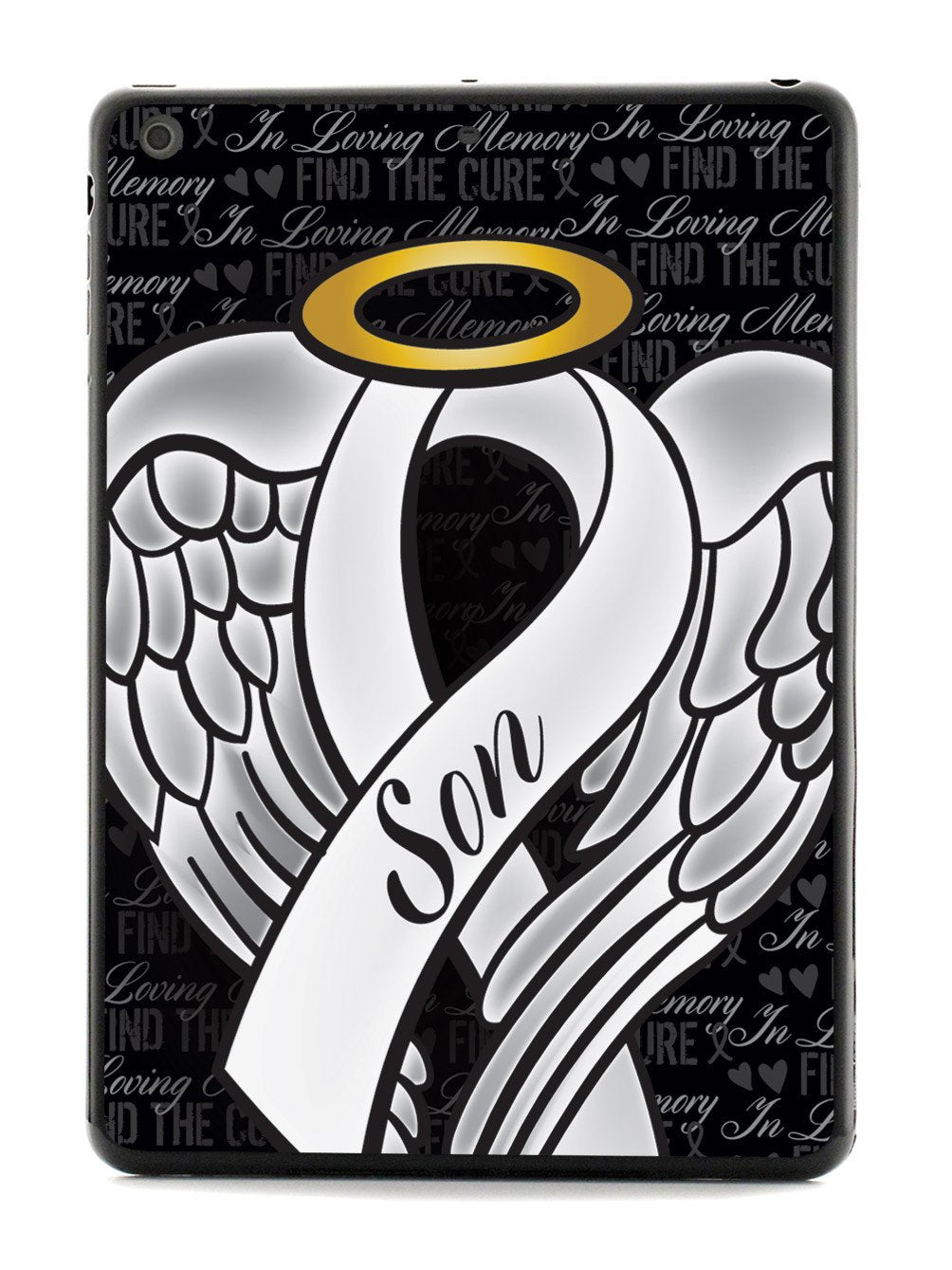 In Loving Memory of My Son - White Ribbon Case