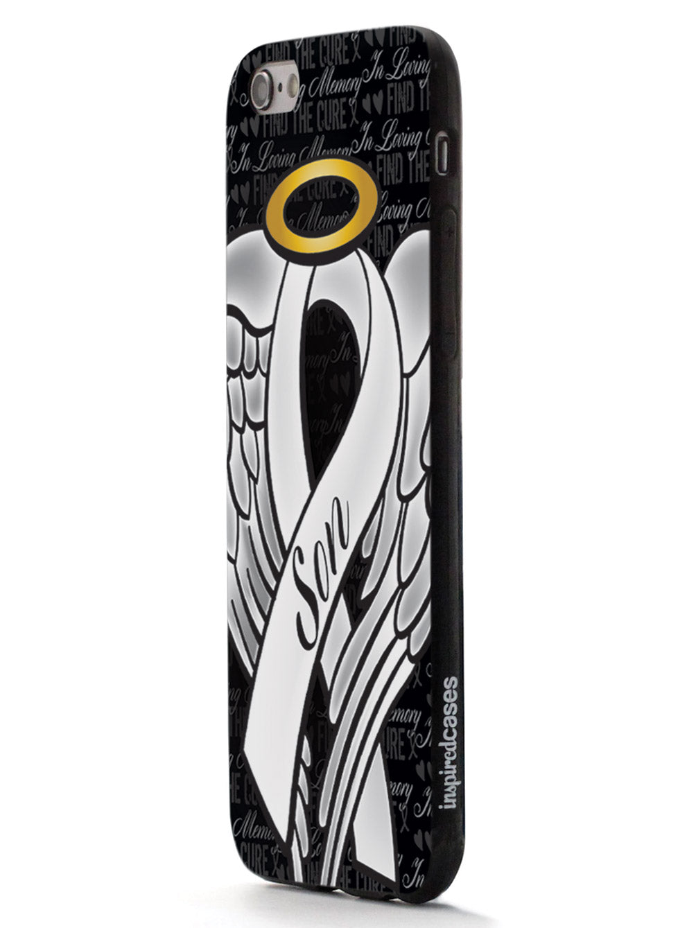 In Loving Memory of My Son - White Ribbon Case