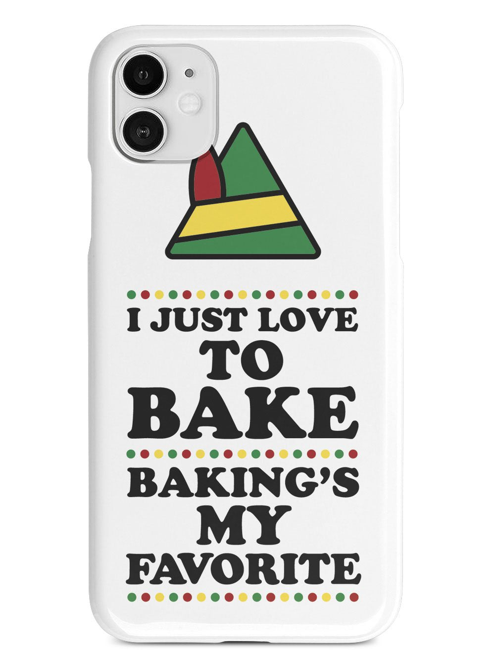 I Just Love To Bake - Christmas Elf Case