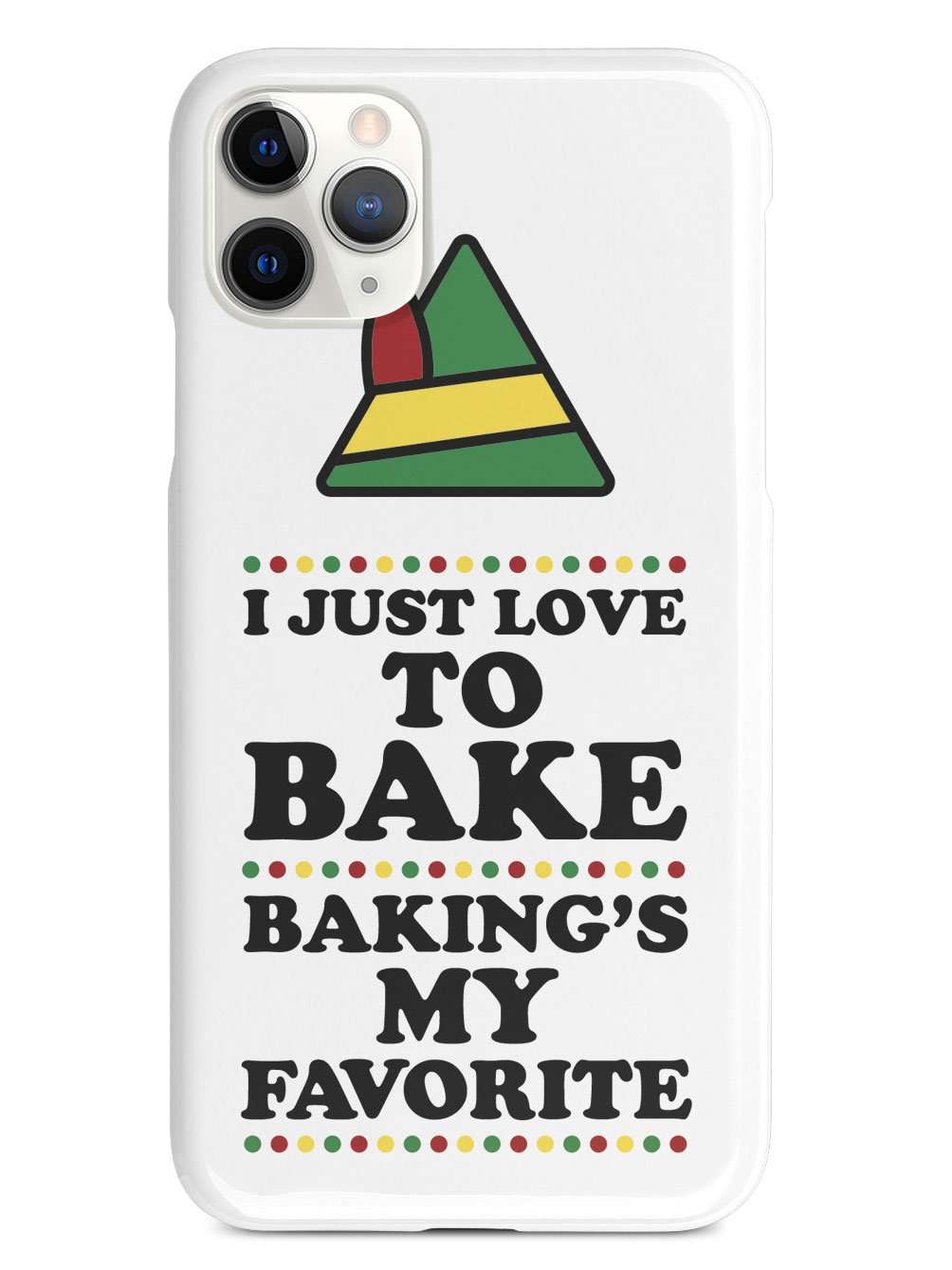 I Just Love To Bake - Christmas Elf Case