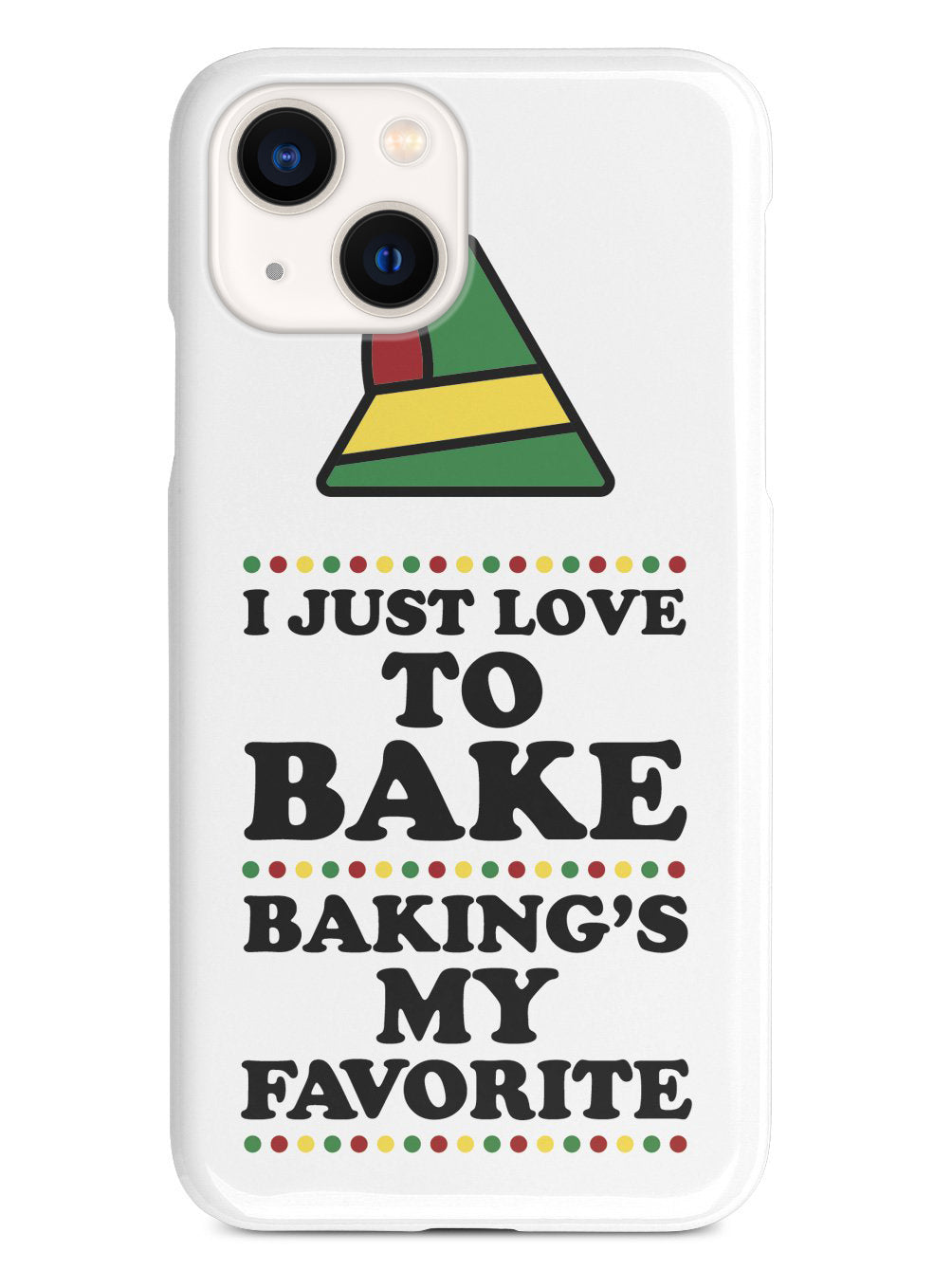 I Just Love To Bake - Christmas Elf Case