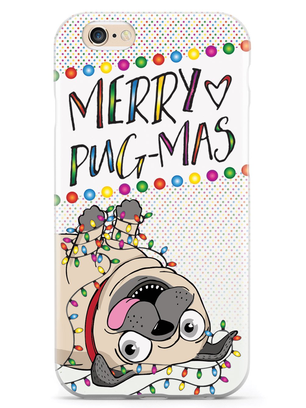 Merry Pugmas - Christmas Case