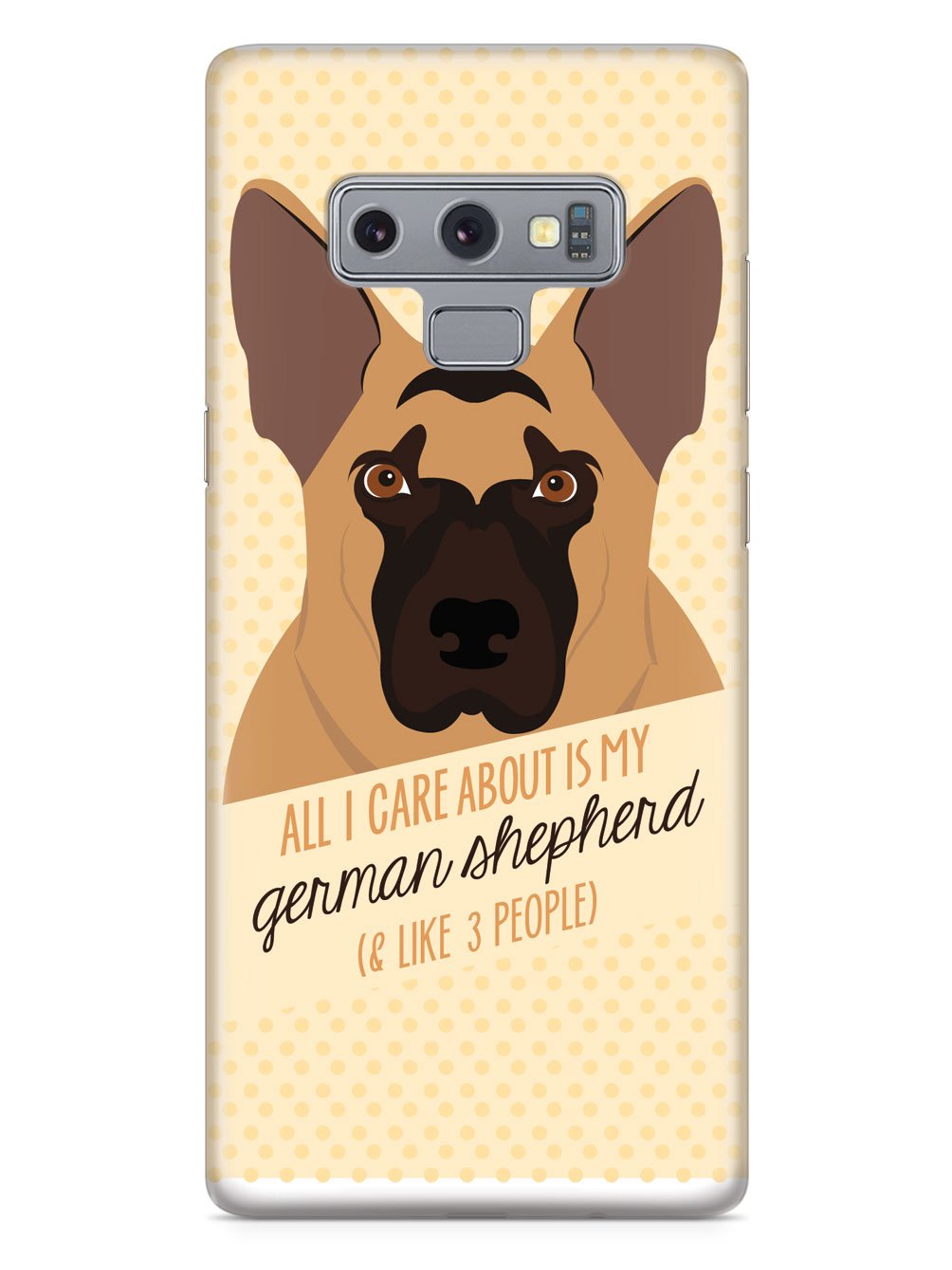 All I care about is my German Shepherd Case