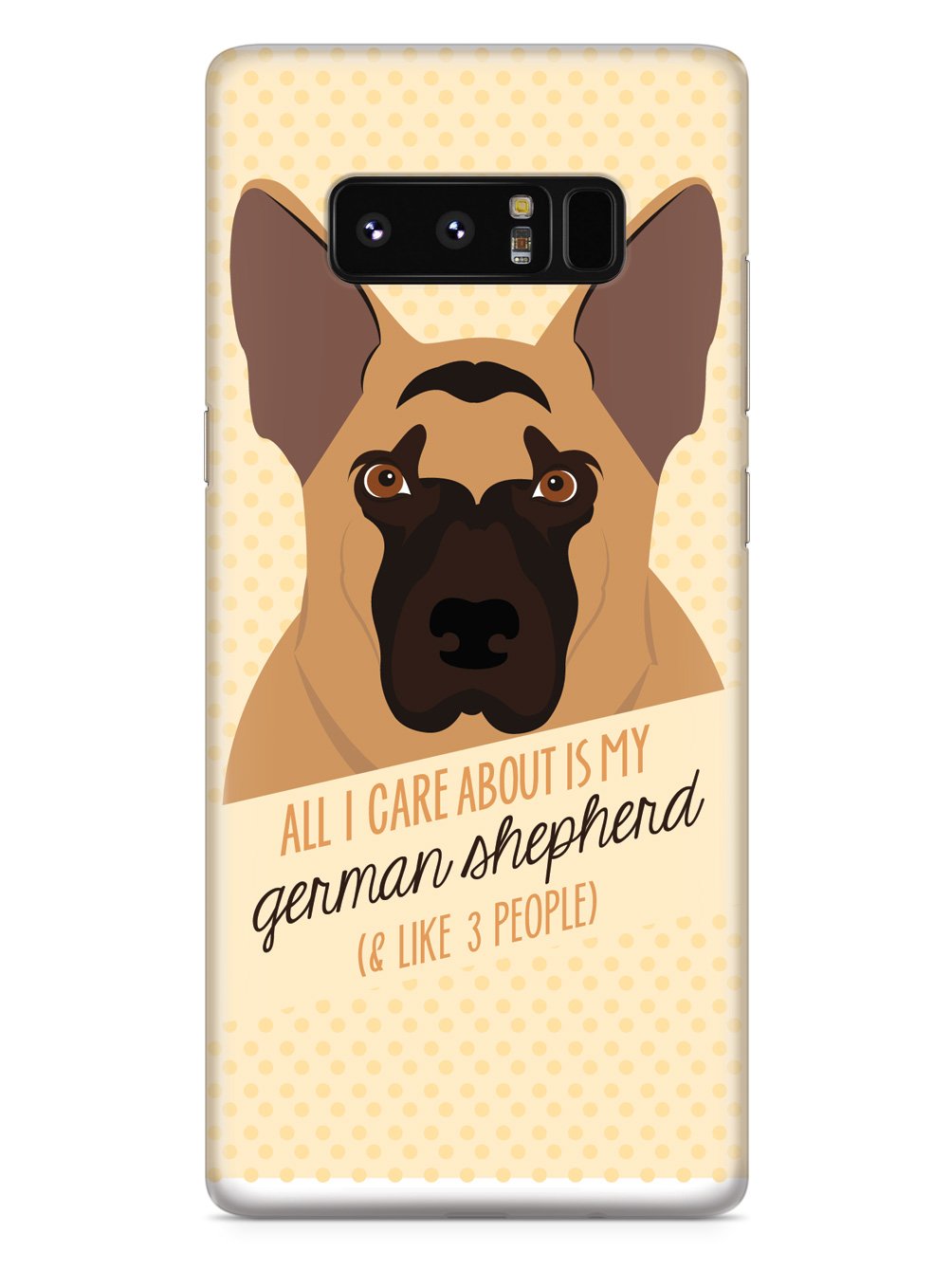 All I care about is my German Shepherd Case