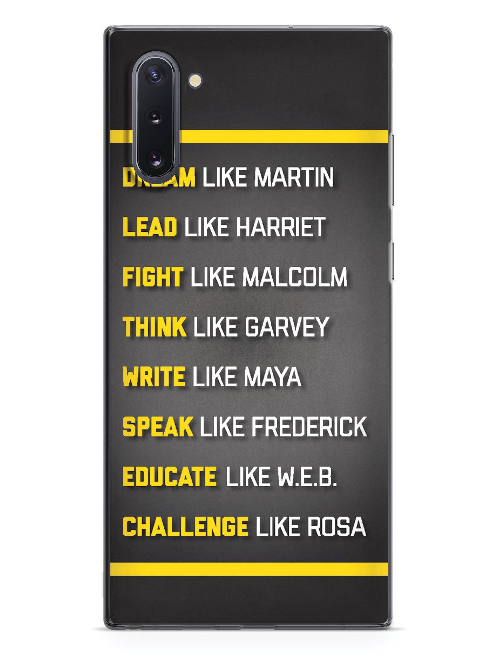 Like A Black Legend - Black History Case