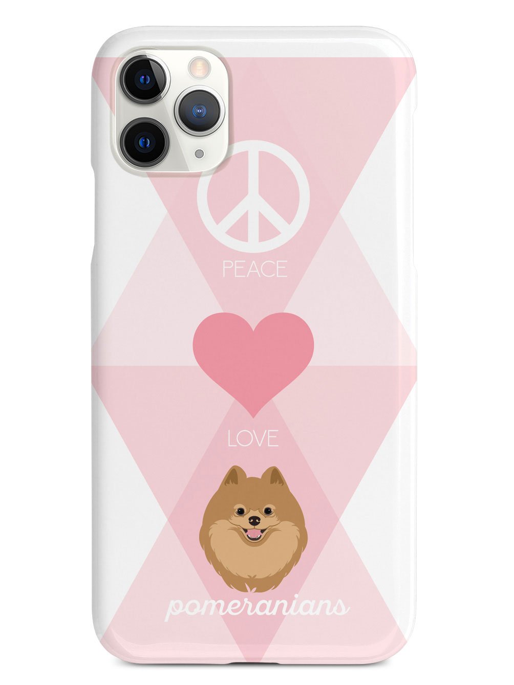 Peace, Love & Pomeranians Case