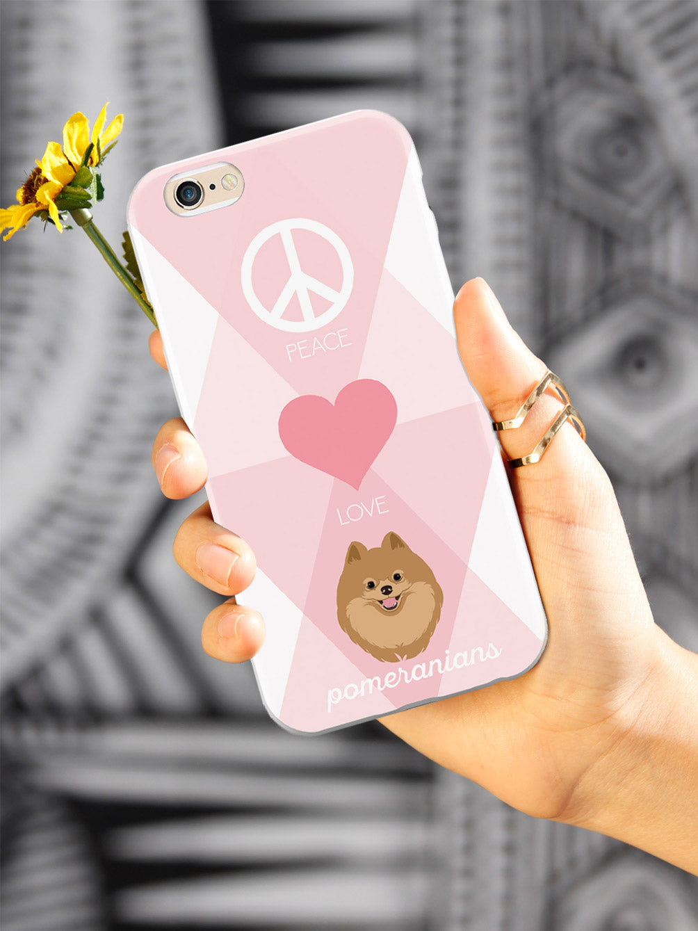 Peace, Love & Pomeranians Case