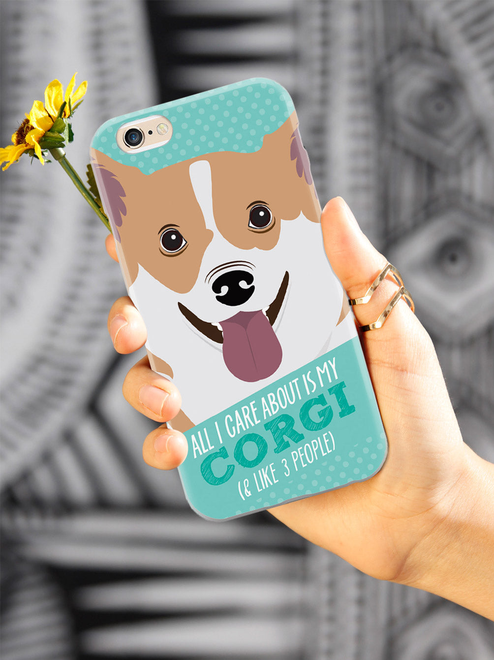 All I Care About Is My Corgi Case