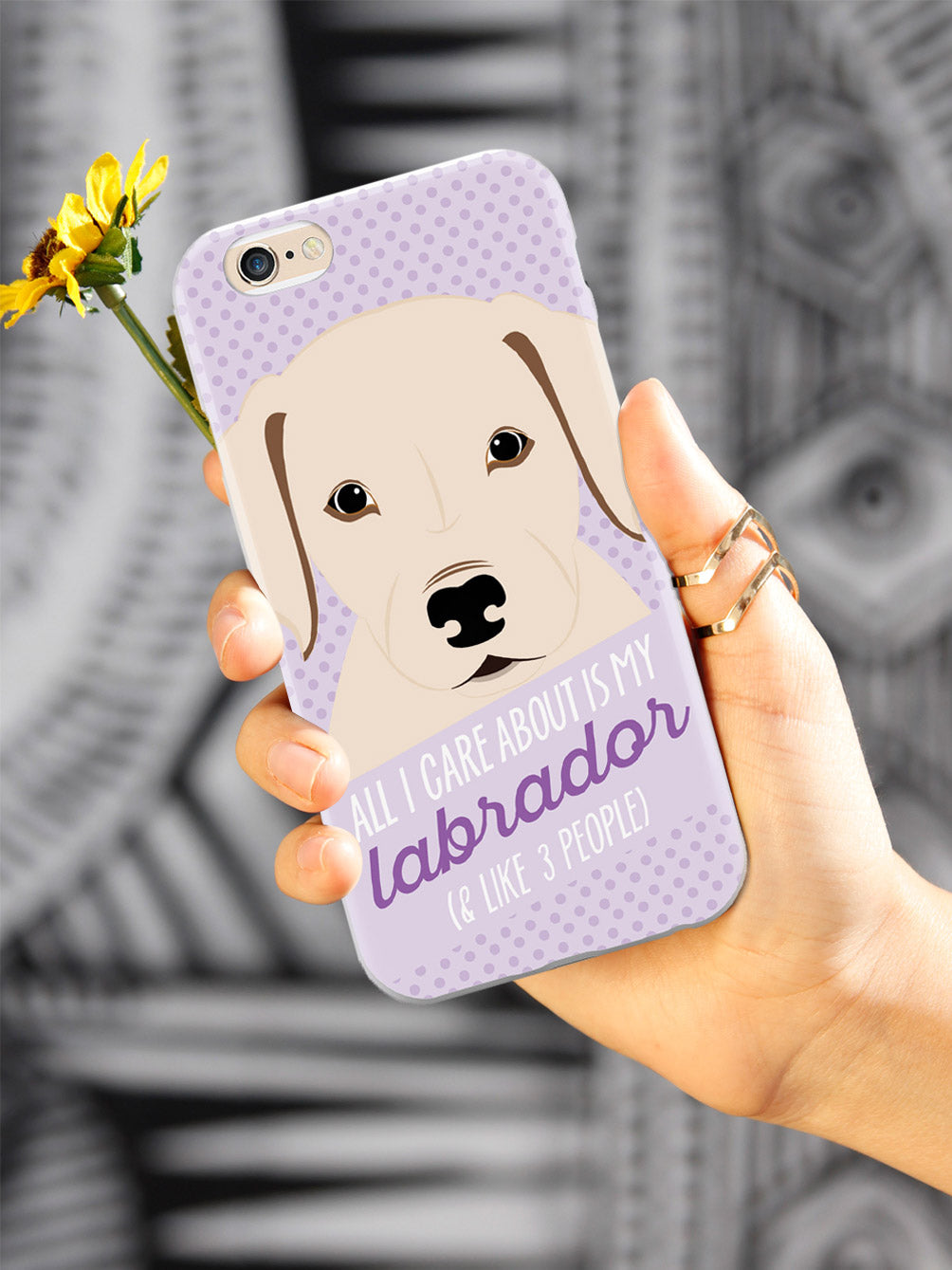 All I Care About Is My Labrador Case