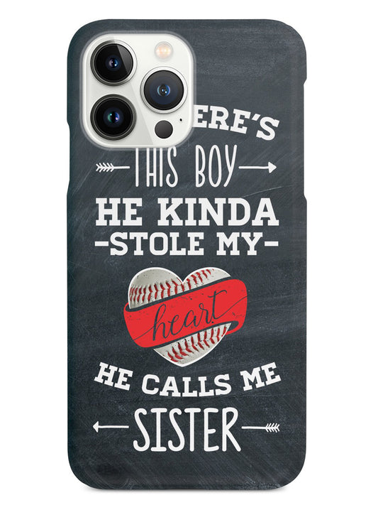 So There's This Boy... Baseball Player - Sister Case