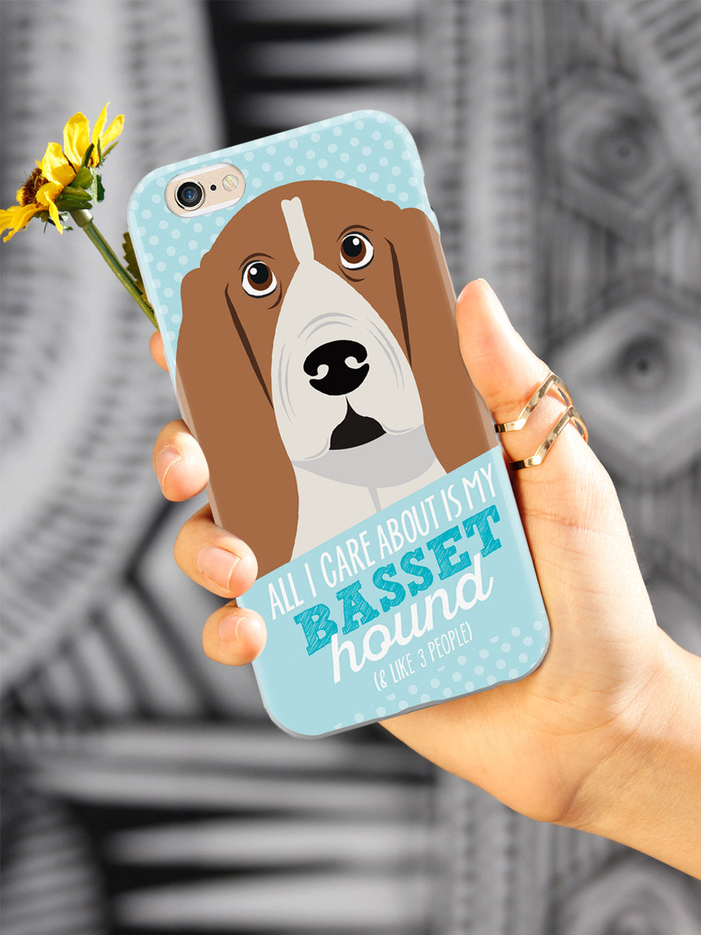 All I Care About Is My Basset Hound Case