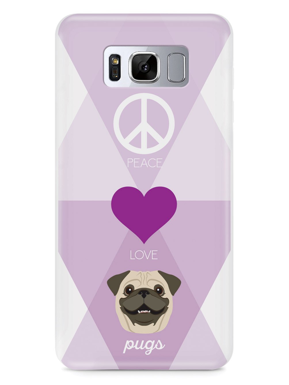 Peace, Love & Pugs Case
