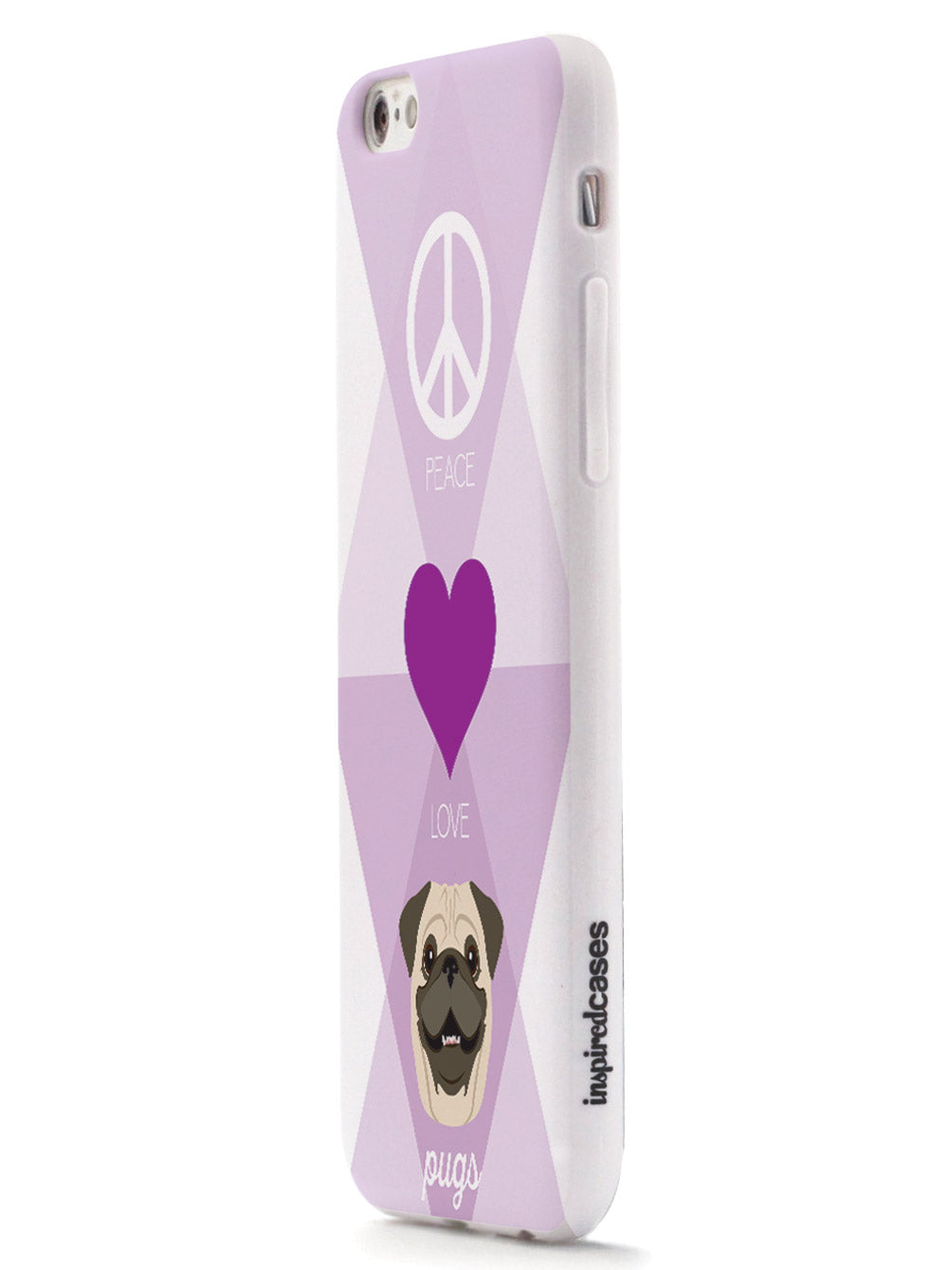 Peace, Love & Pugs Case