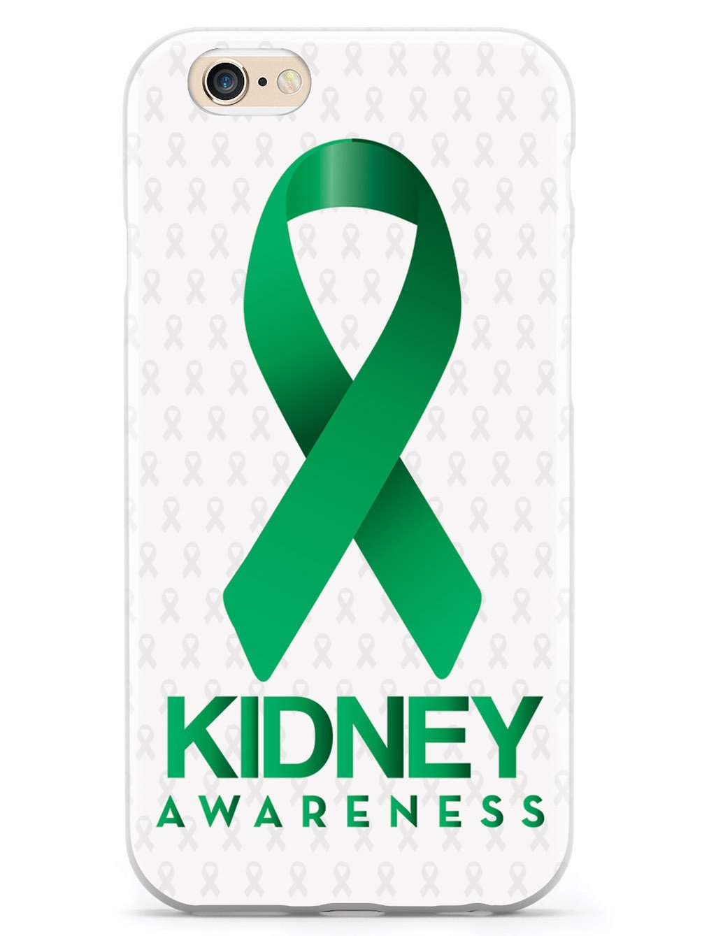 Kidney Awareness - Awareness Ribbon - White Case