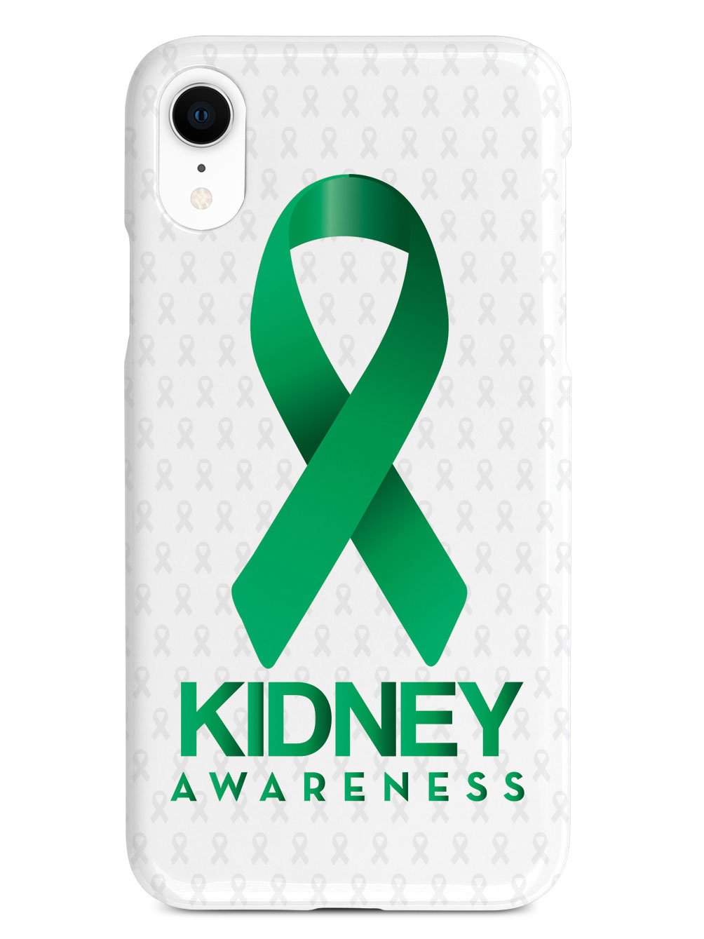 Kidney Awareness - Awareness Ribbon - White Case